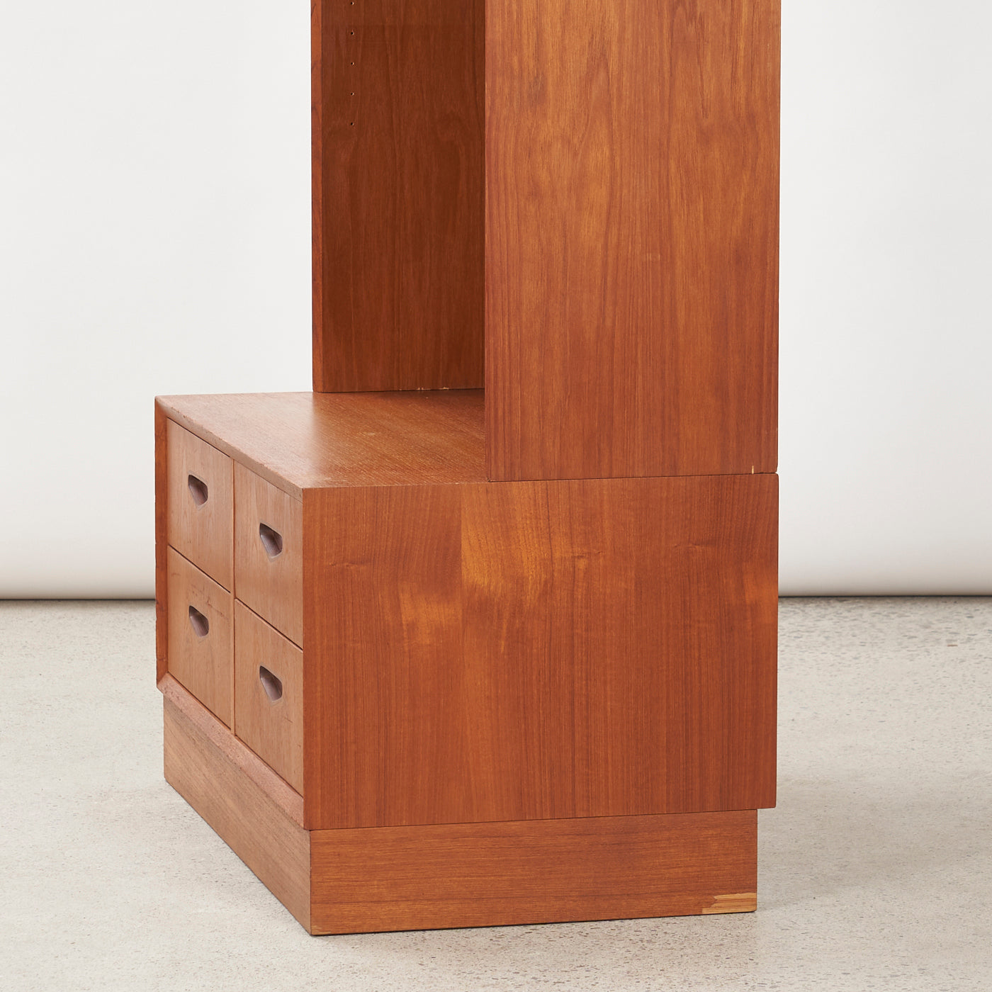 Teak Bookcase w/ Drawers by Ølholm Møbelfabrik, Denmark