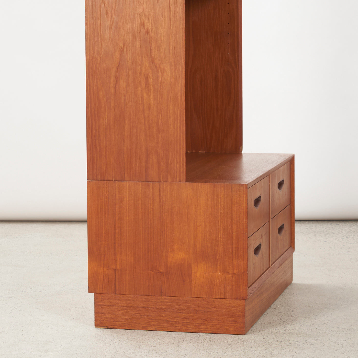 Teak Bookcase w/ Drawers by Ølholm Møbelfabrik, Denmark