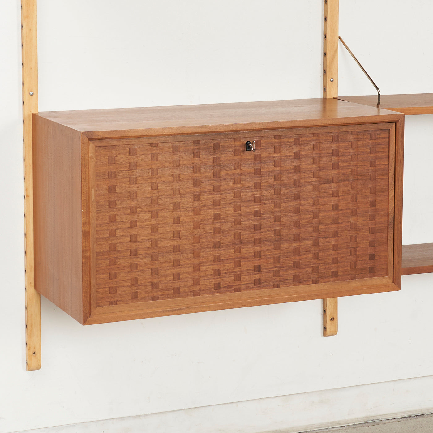 Modular Teak Wall Unit by Poul Cadovius, Denmark