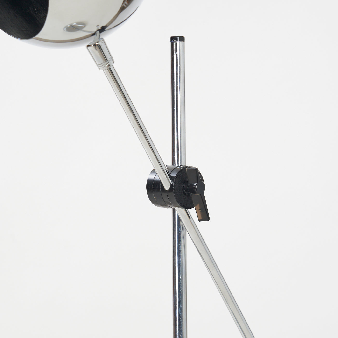 Vintage Chrome Eyeball Task Lamp