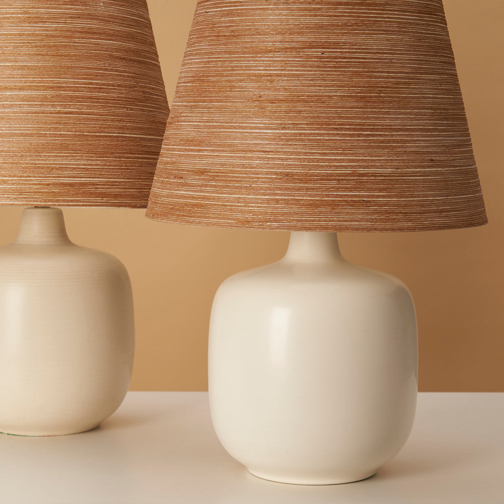 Pair of Vintage Model 1300 Lotte Lamps