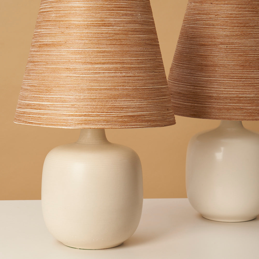 Pair of Vintage Model 1300 Lotte Lamps