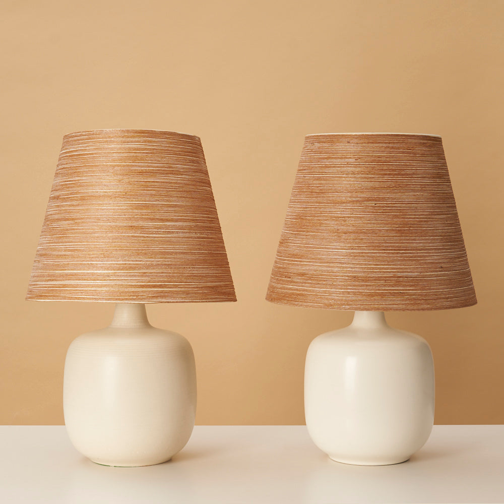 Pair of Vintage Model 1300 Lotte Lamps