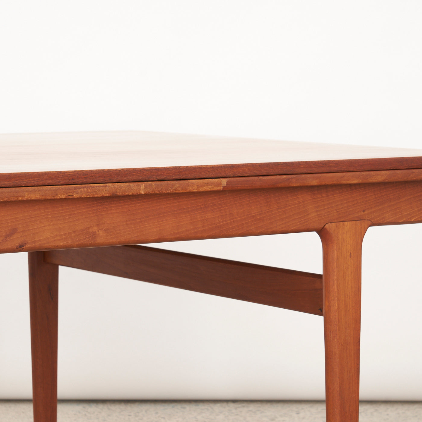 Large Teak Draw-Leaf Dining Table by Vejle Stole Møbelfabrik, Denmark