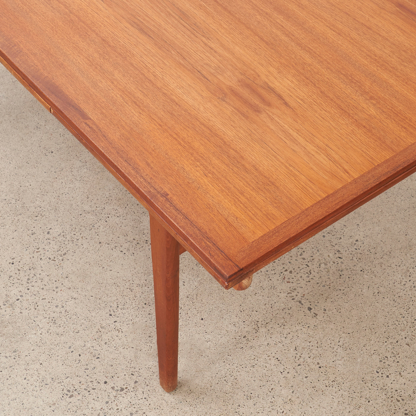 Large Teak Draw-Leaf Dining Table by Vejle Stole Møbelfabrik, Denmark