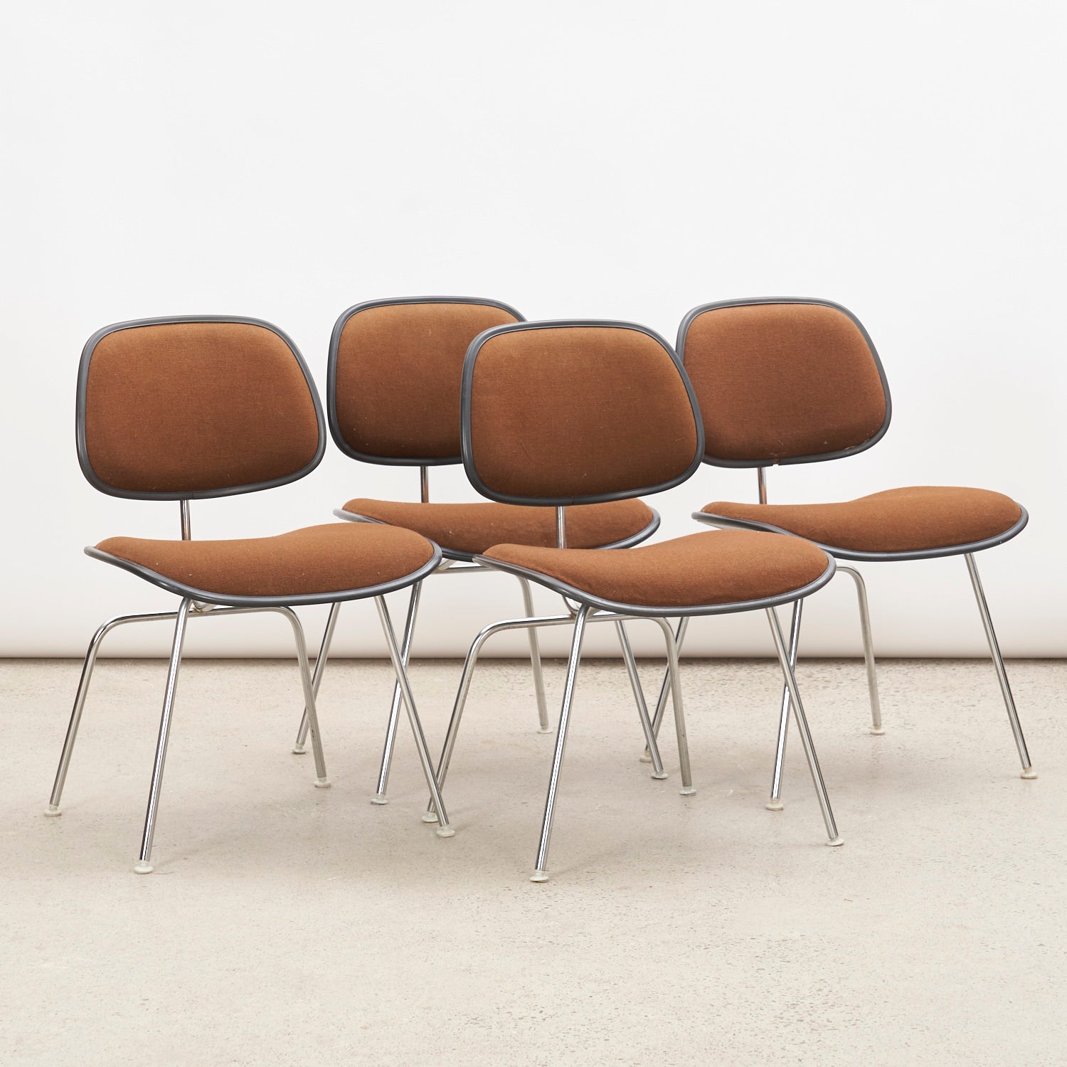Set of 4 DCMU Dining Chairs by Charles & Ray Eames for Herman Miller