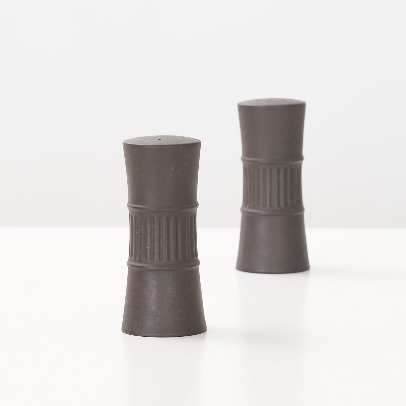 ‘Flamestone’ Ceramic Salt & Pepper Shakers by Jens Quistgaard for Dansk