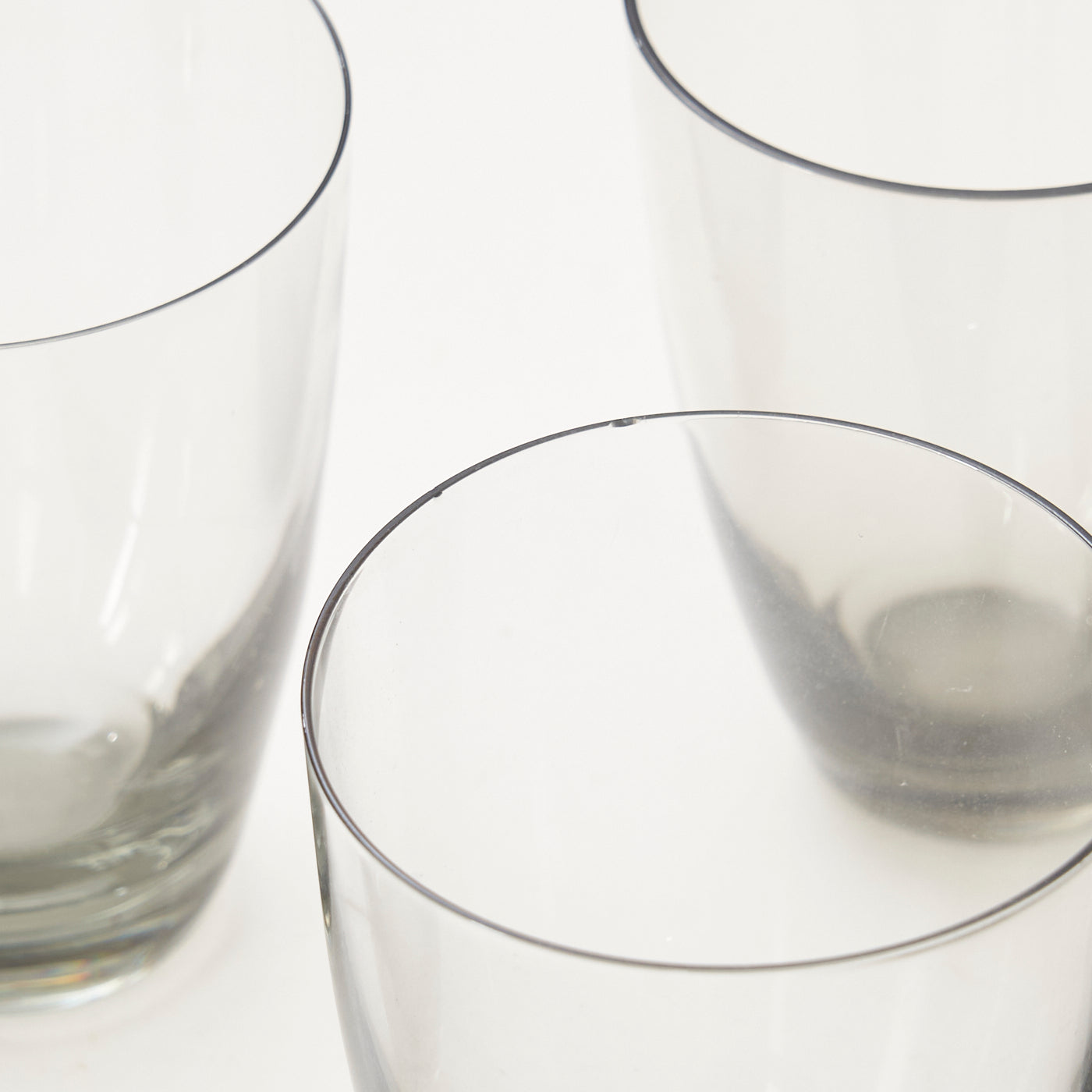 Set of 6 ‘Copenhagen’ Smoked Glass Water Glasses by Per Lütken for Holmegaard, Denmark