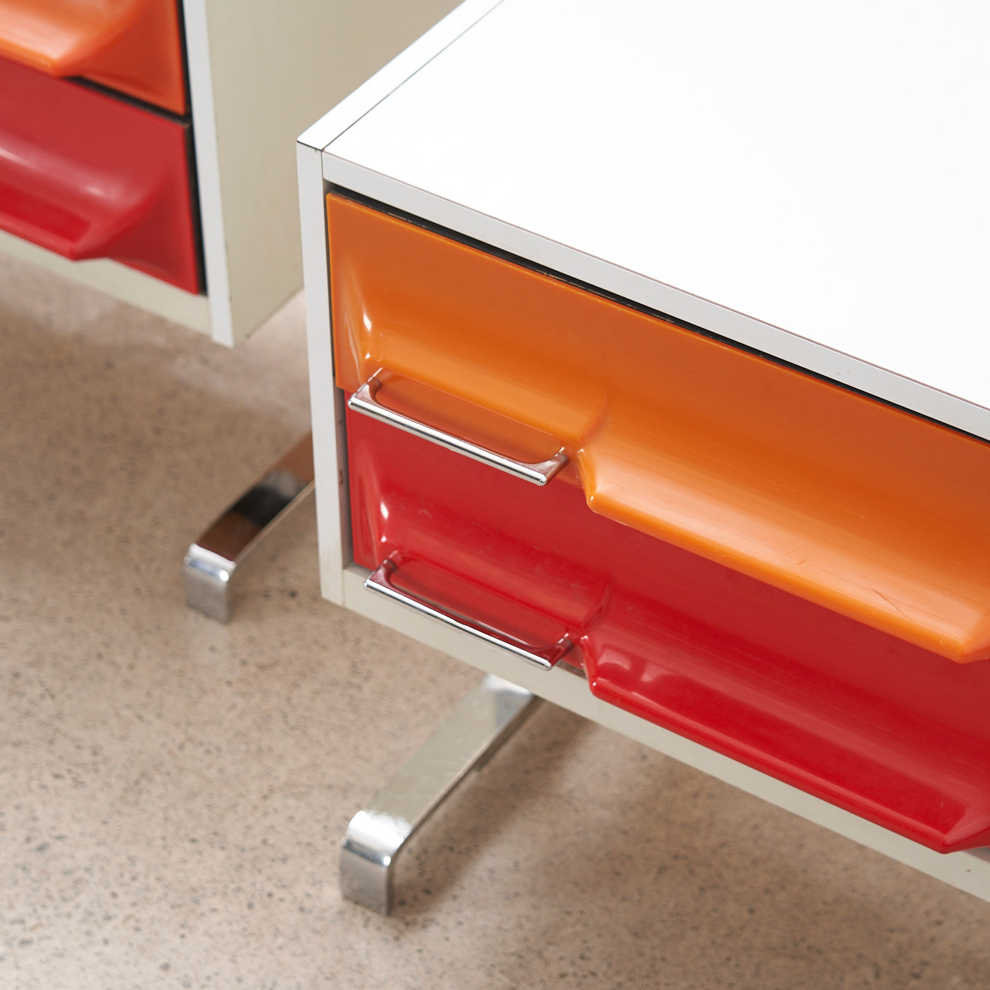 Pair of Nightstands by Giovanni Maur for Treco