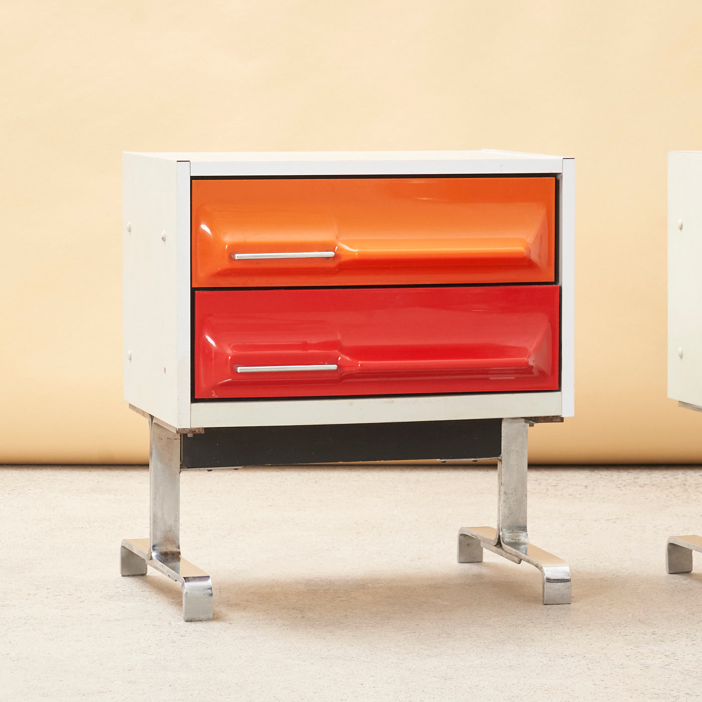 Pair of Nightstands by Giovanni Maur for Treco