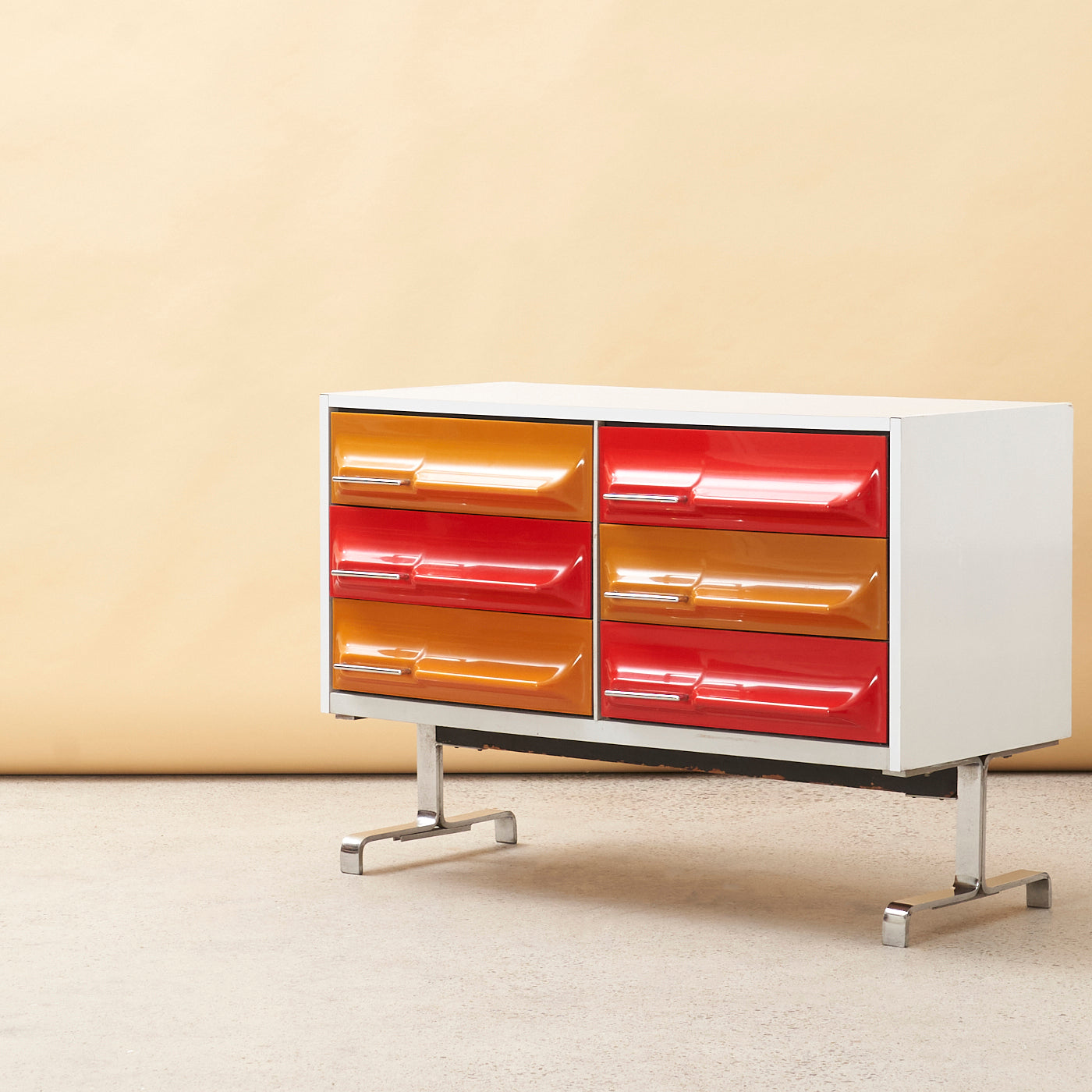 6-Drawer Dresser by Giovanni Maur for Treco