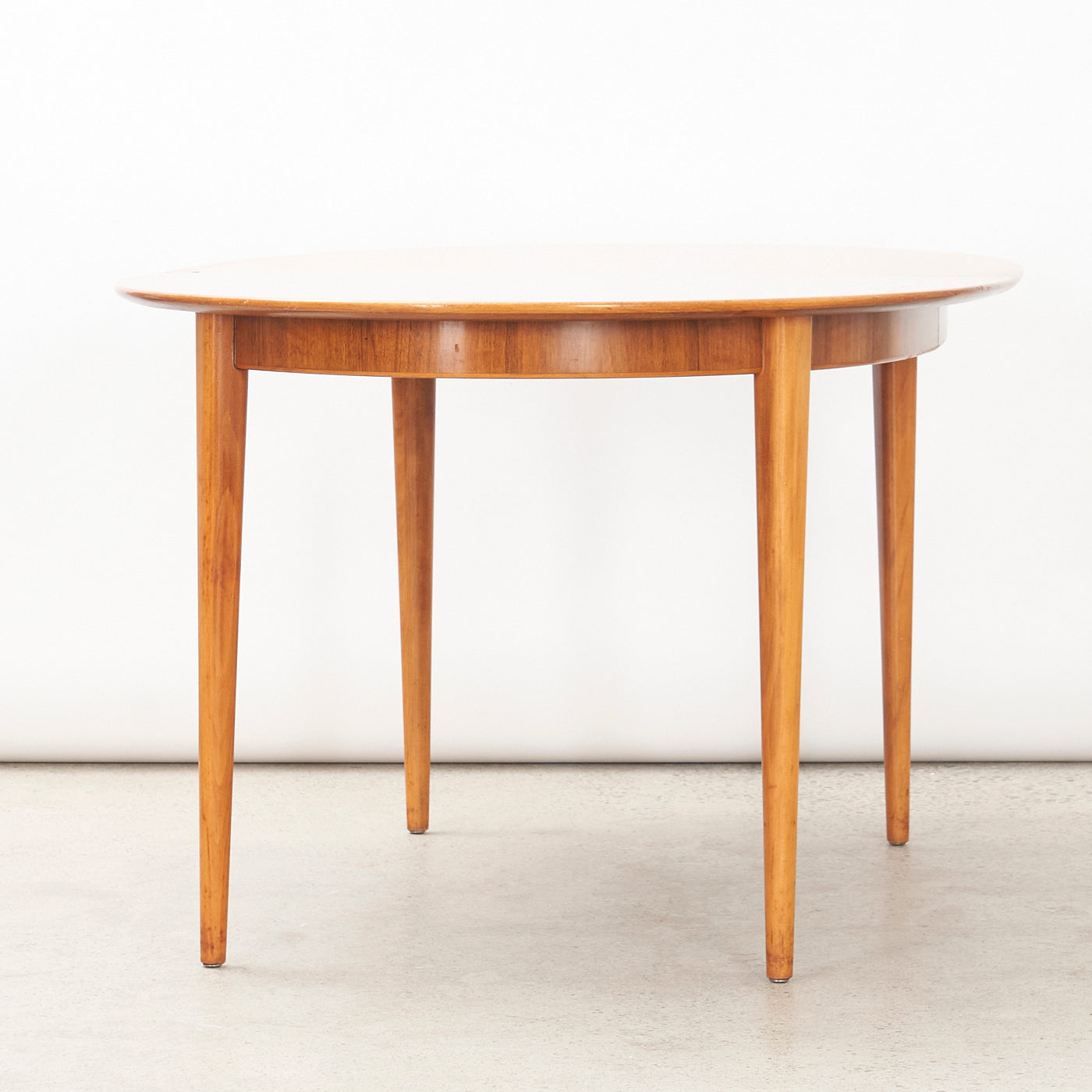 Oval Walnut Dining Table, Sweden
