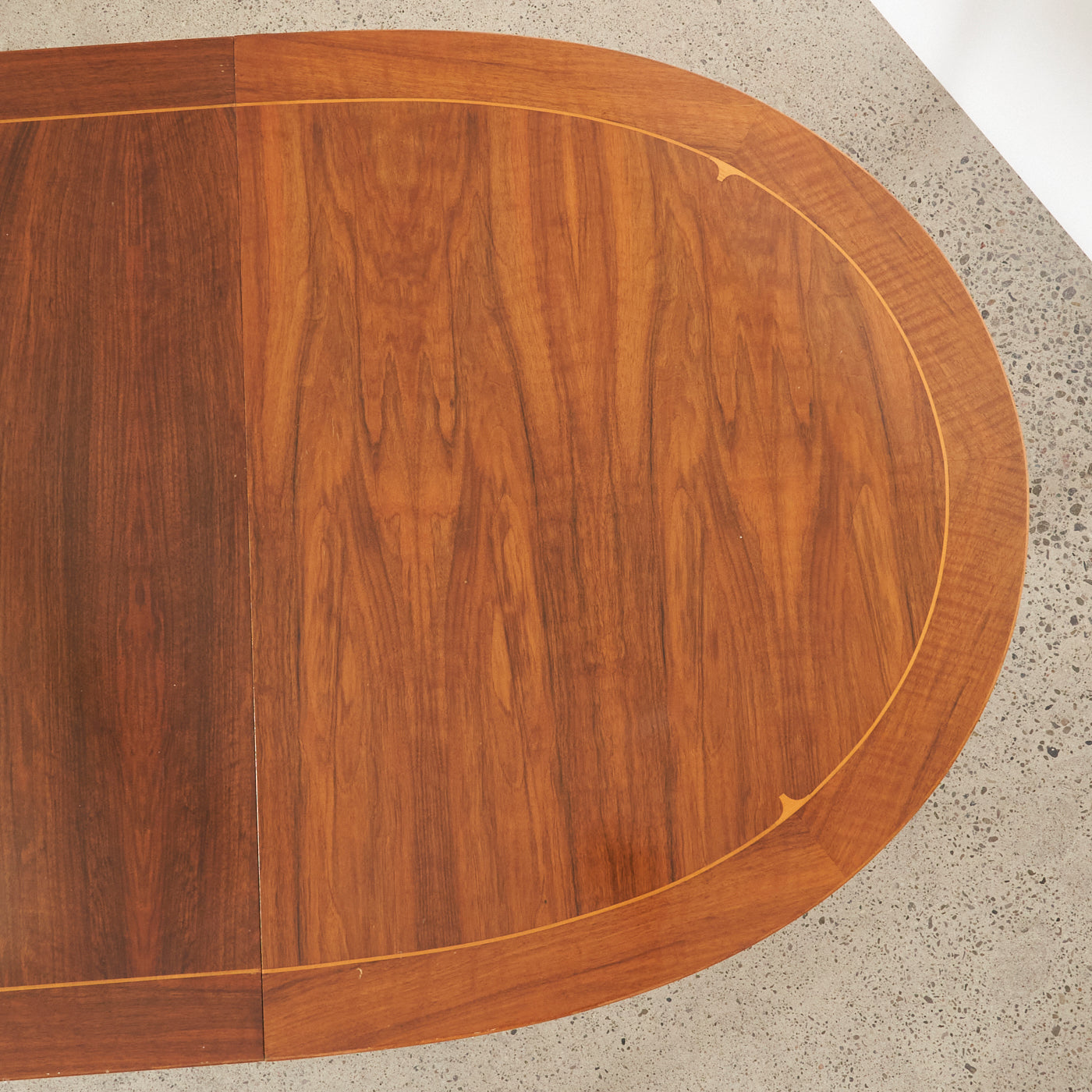 Oval Walnut Dining Table, Sweden
