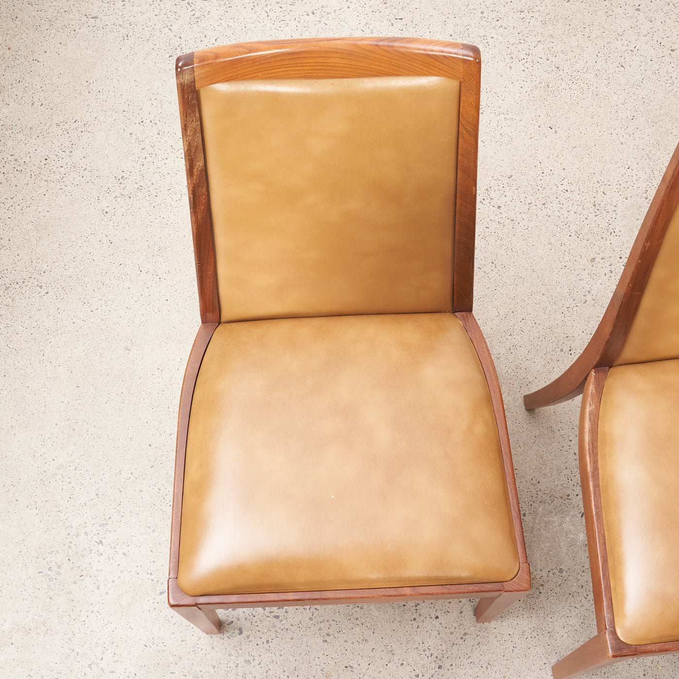 Set of 6 Teak and Vinyl Chair by G Plan, England