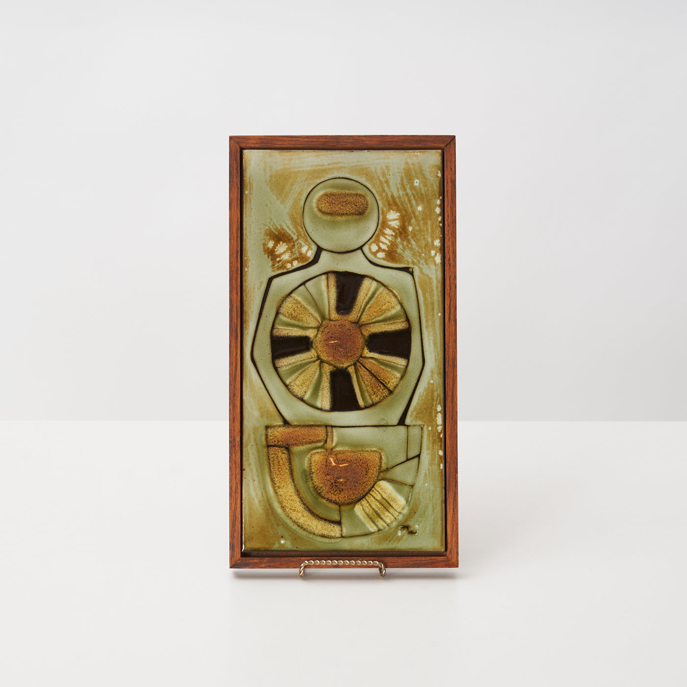 Framed Ceramic Artwork