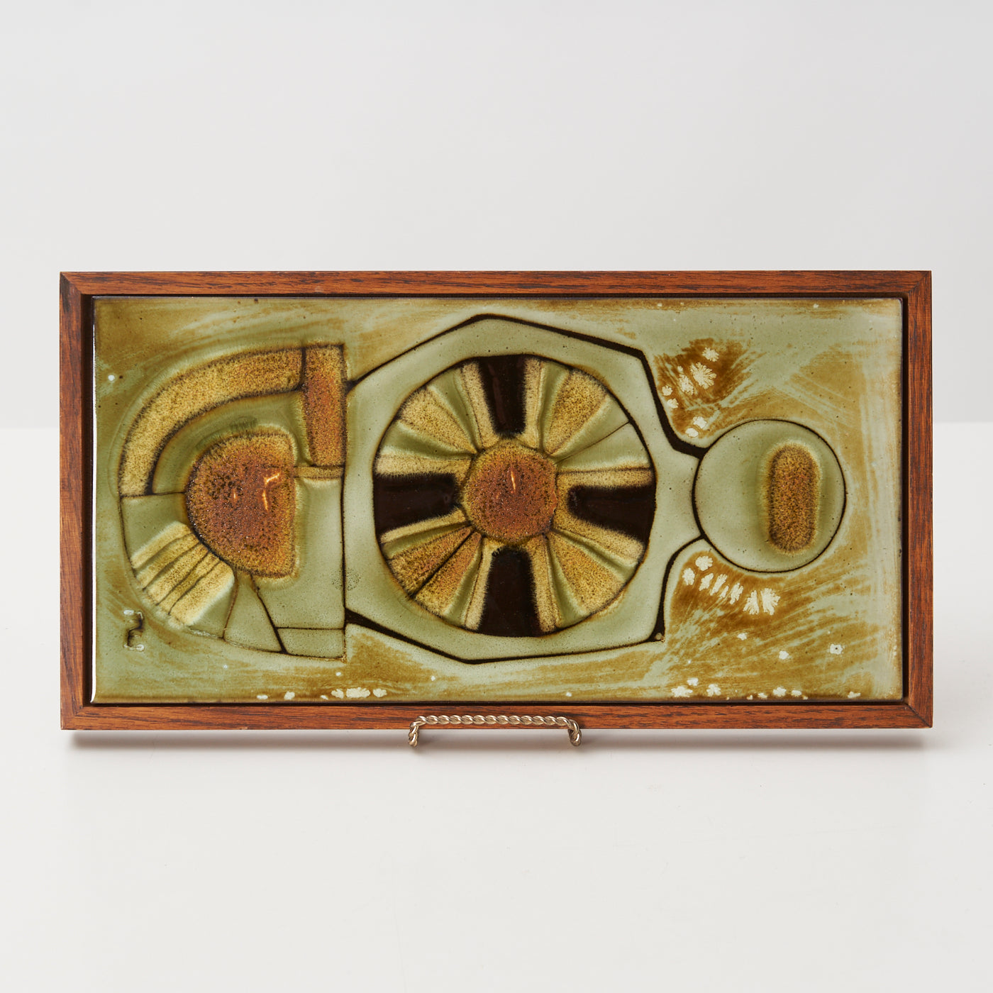 Framed Ceramic Artwork