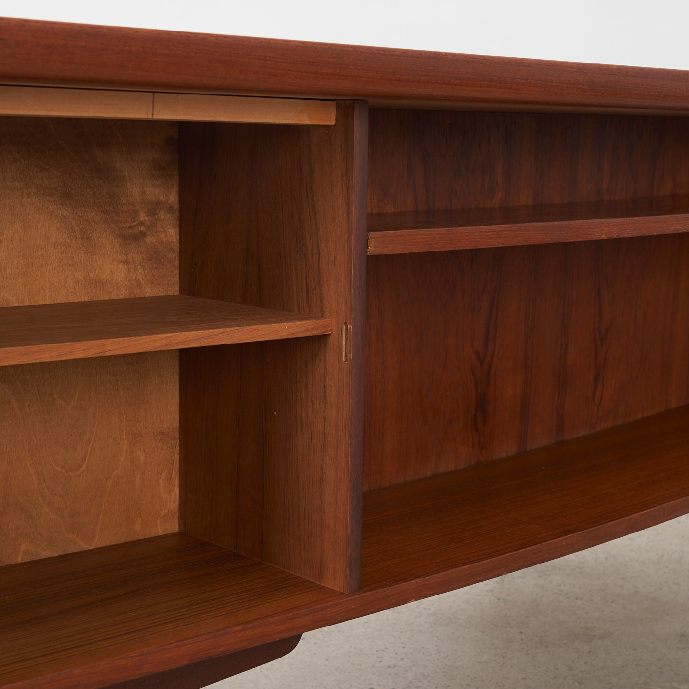 Teak Desk by Svend Åage Madsen for H.P. Hansen Møbelindustri, Denmark