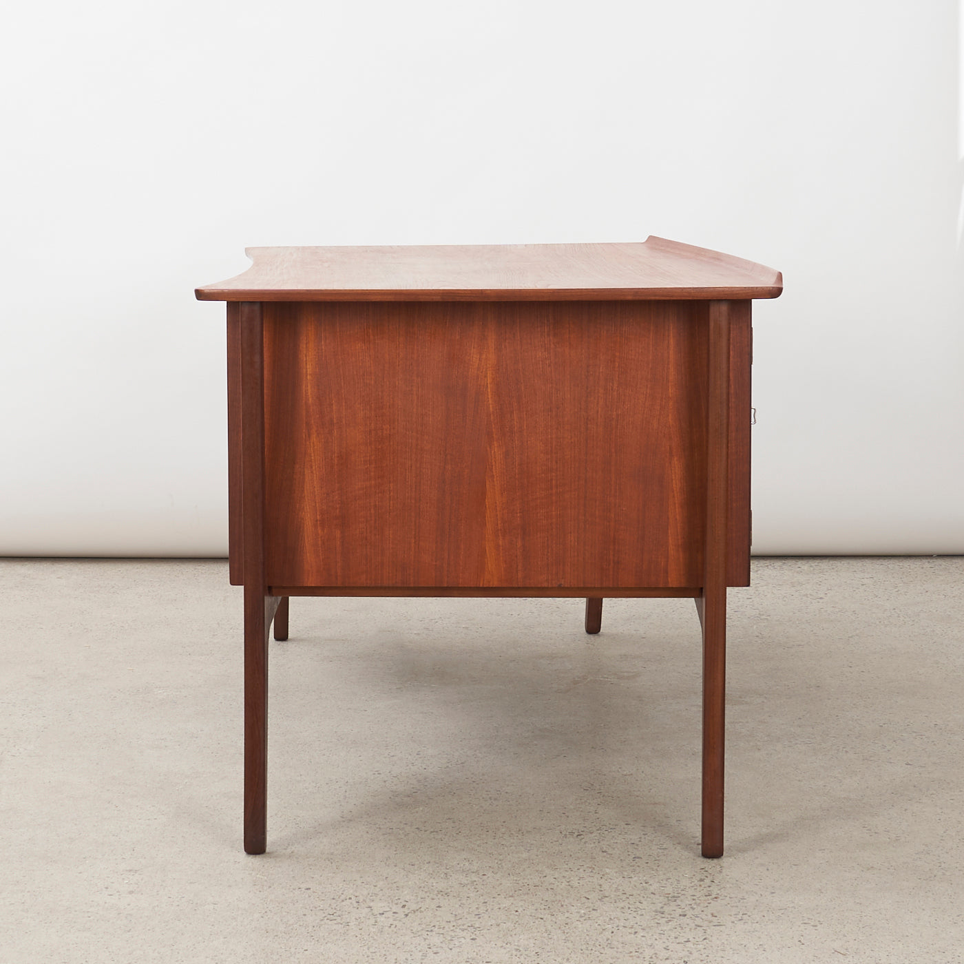 Teak Desk by Svend Åage Madsen for H.P. Hansen Møbelindustri, Denmark