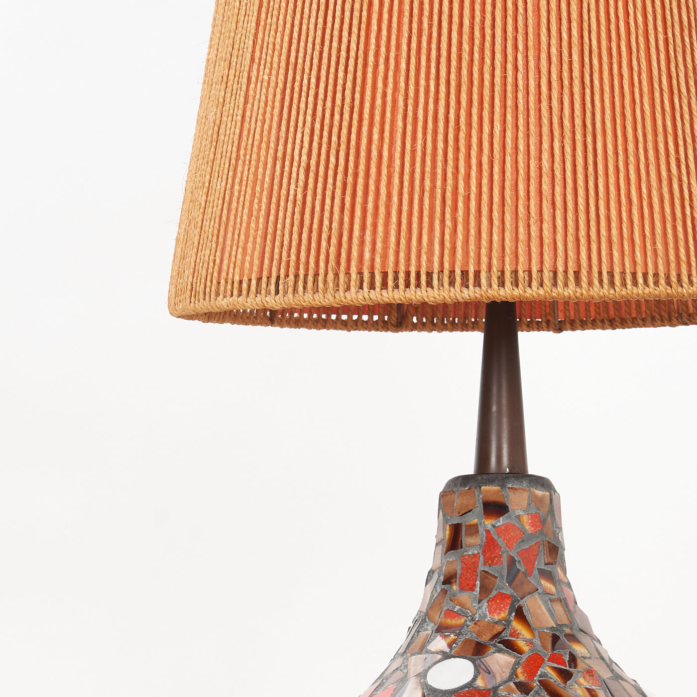 Large Ceramic Floor Lamp by Maurice Chalvignac