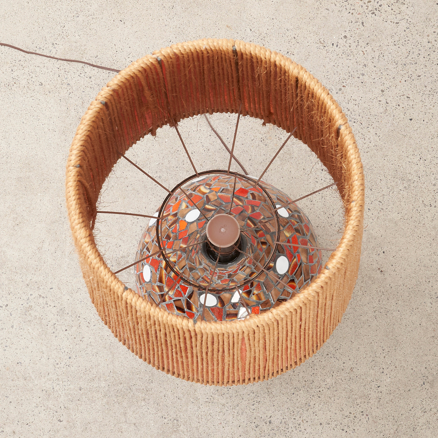 Large Ceramic Floor Lamp by Maurice Chalvignac