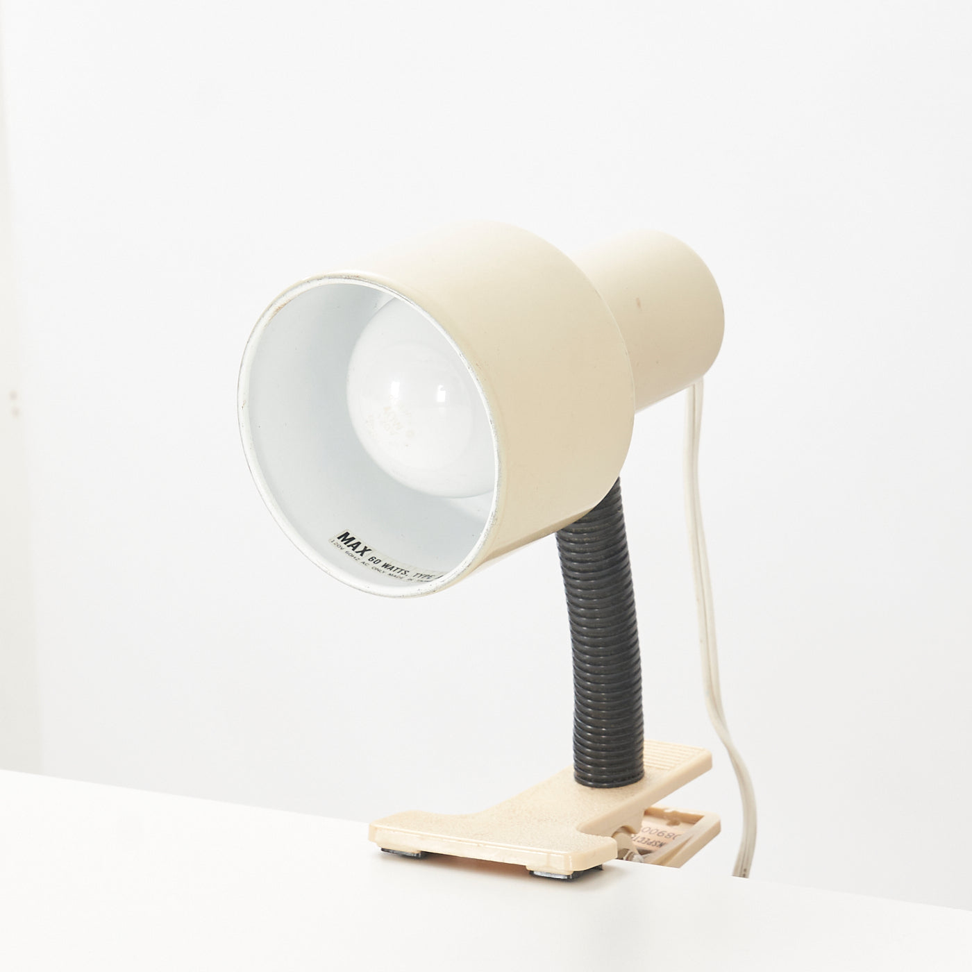 Vintage Gooseneck Clamp Lamp