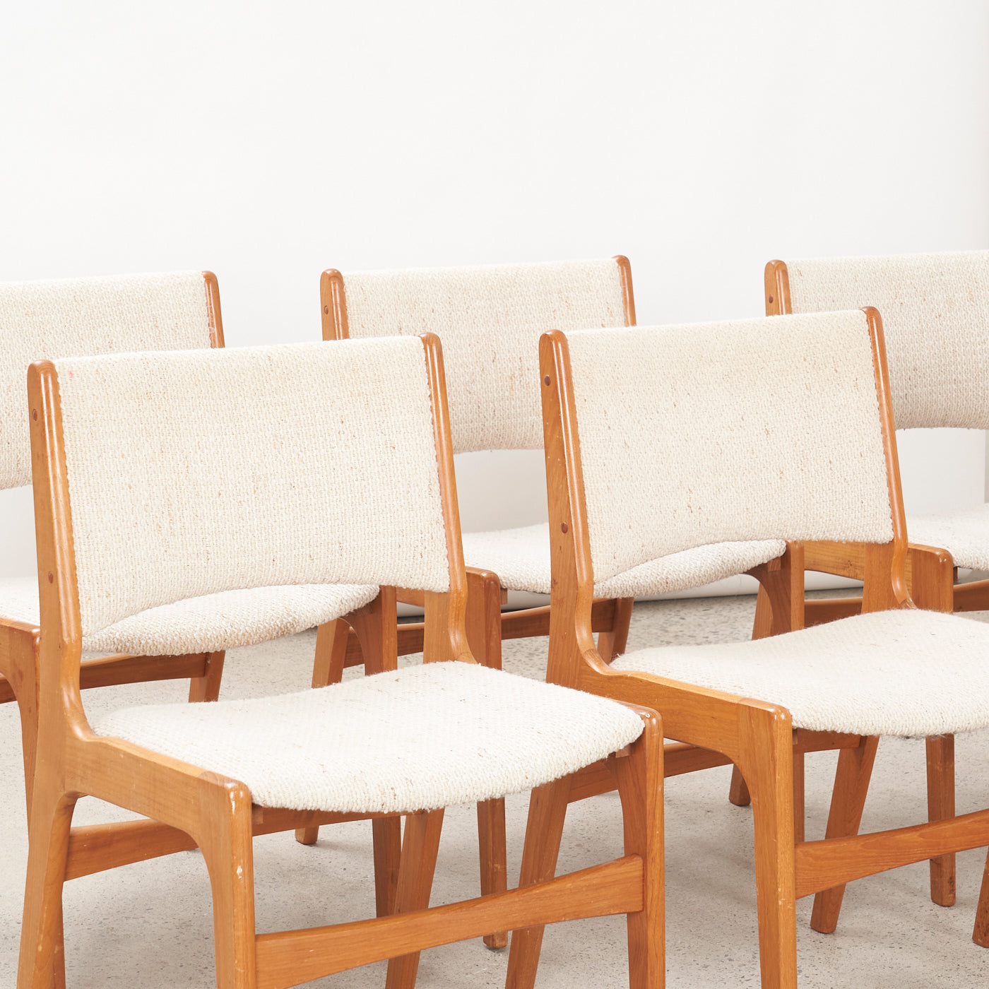 Set of 6 Teak Dining Chairs