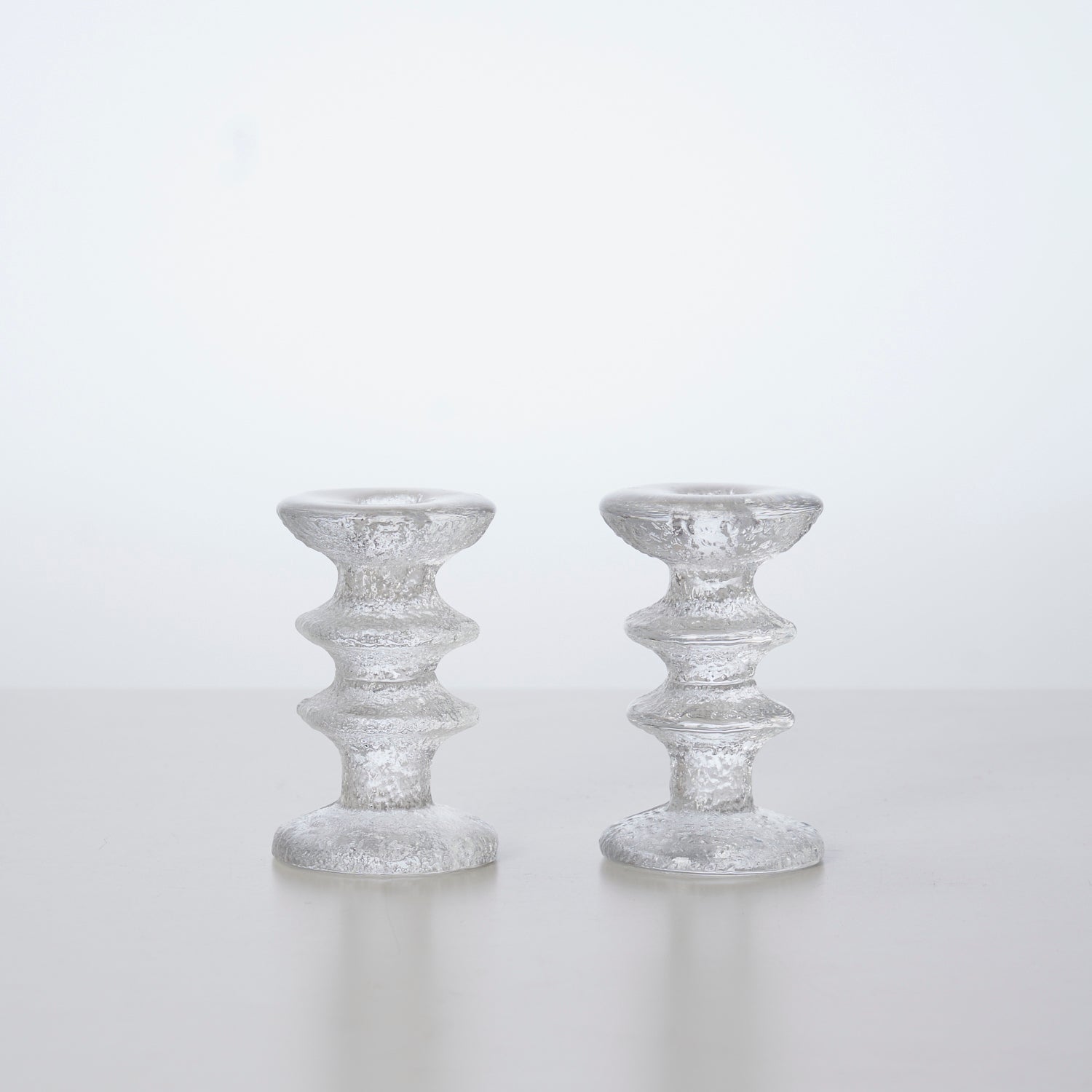Pair of 'Festivo' Candle Holders by Timo Sarpeneva for Iittala, Finland