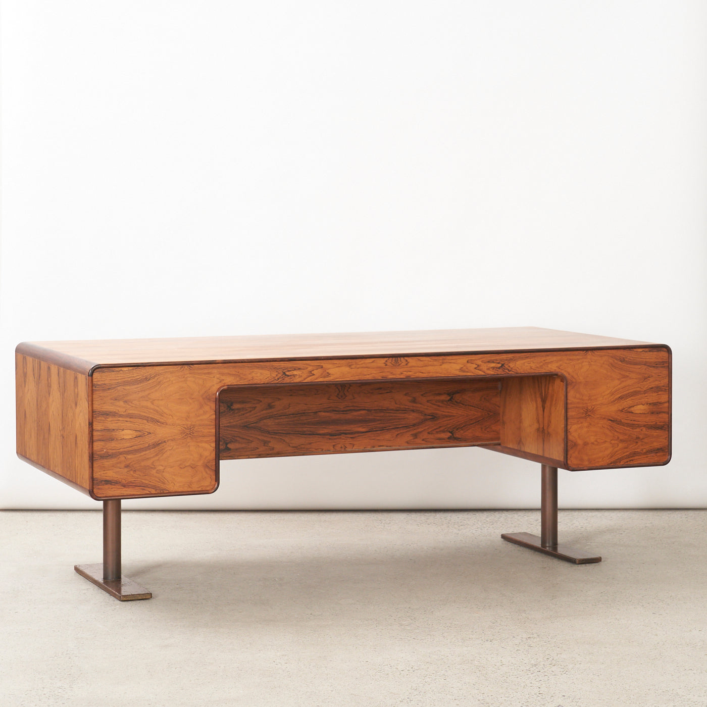 Rosewood Executive Desk by Leif Jacobsen