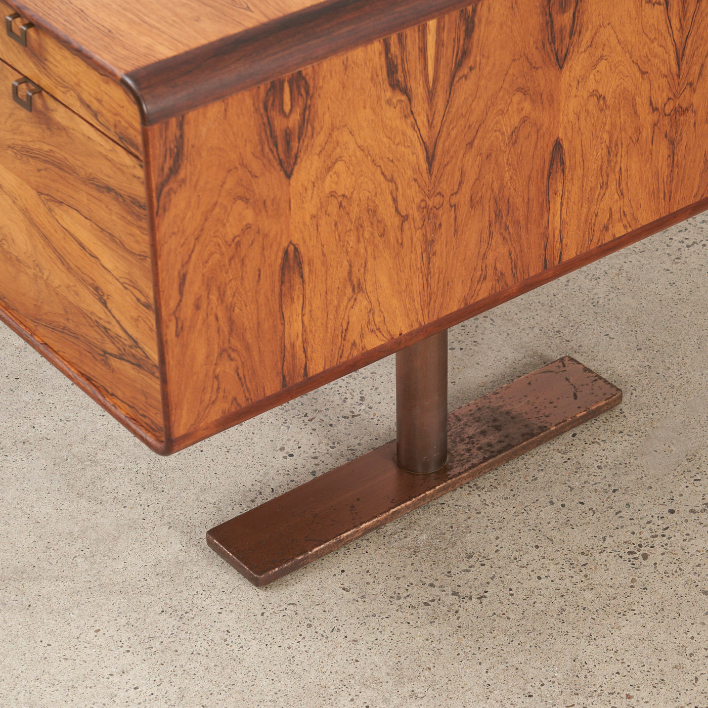 Rosewood Executive Desk by Leif Jacobsen