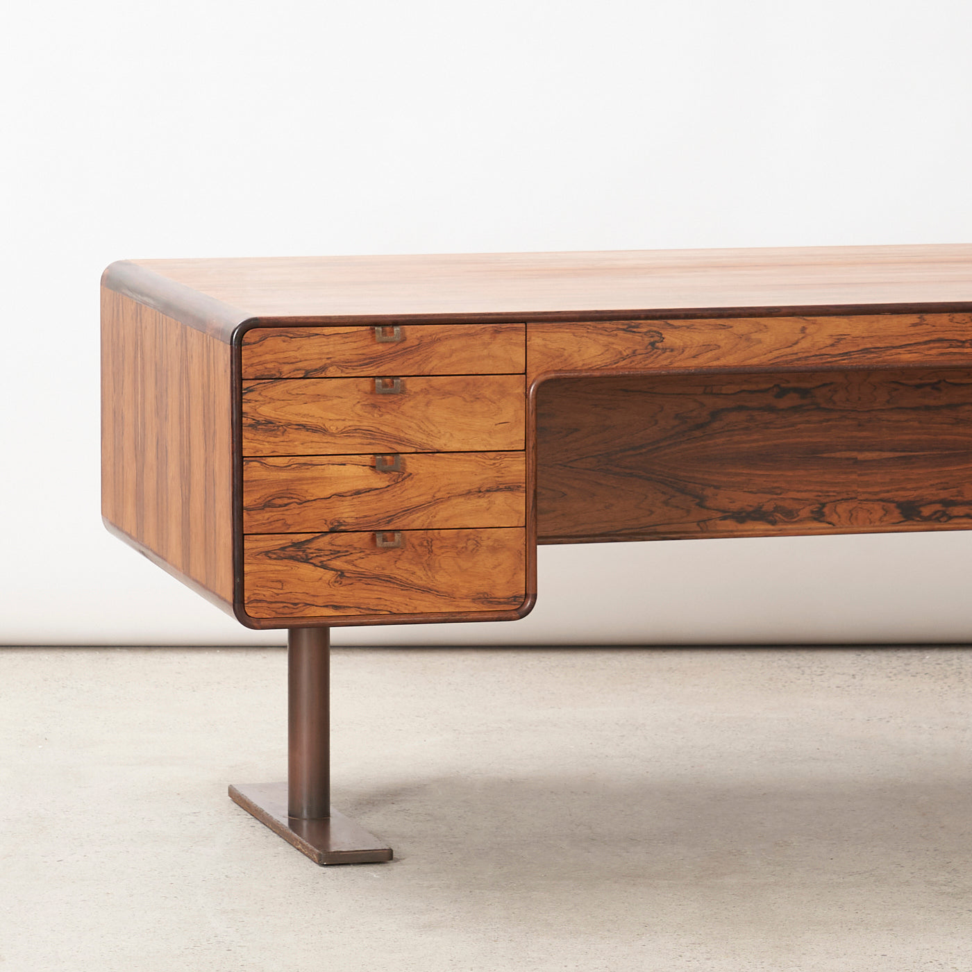 Rosewood Executive Desk by Leif Jacobsen