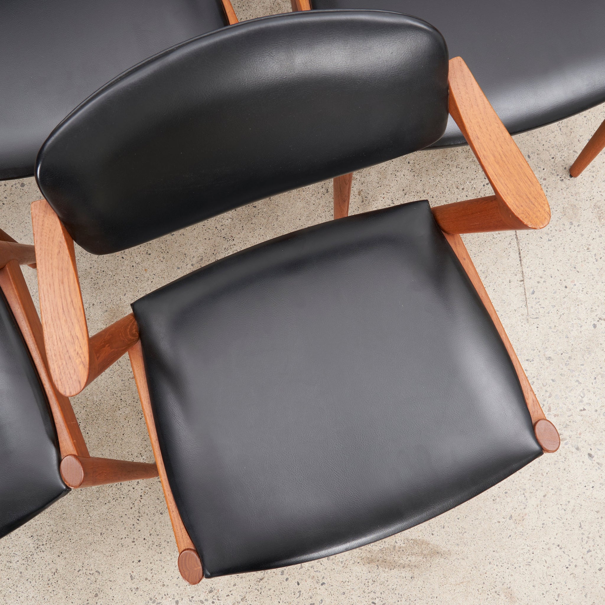 Set of 8 'Model 42' Teak Dining Chairs by Kai Kristiansen