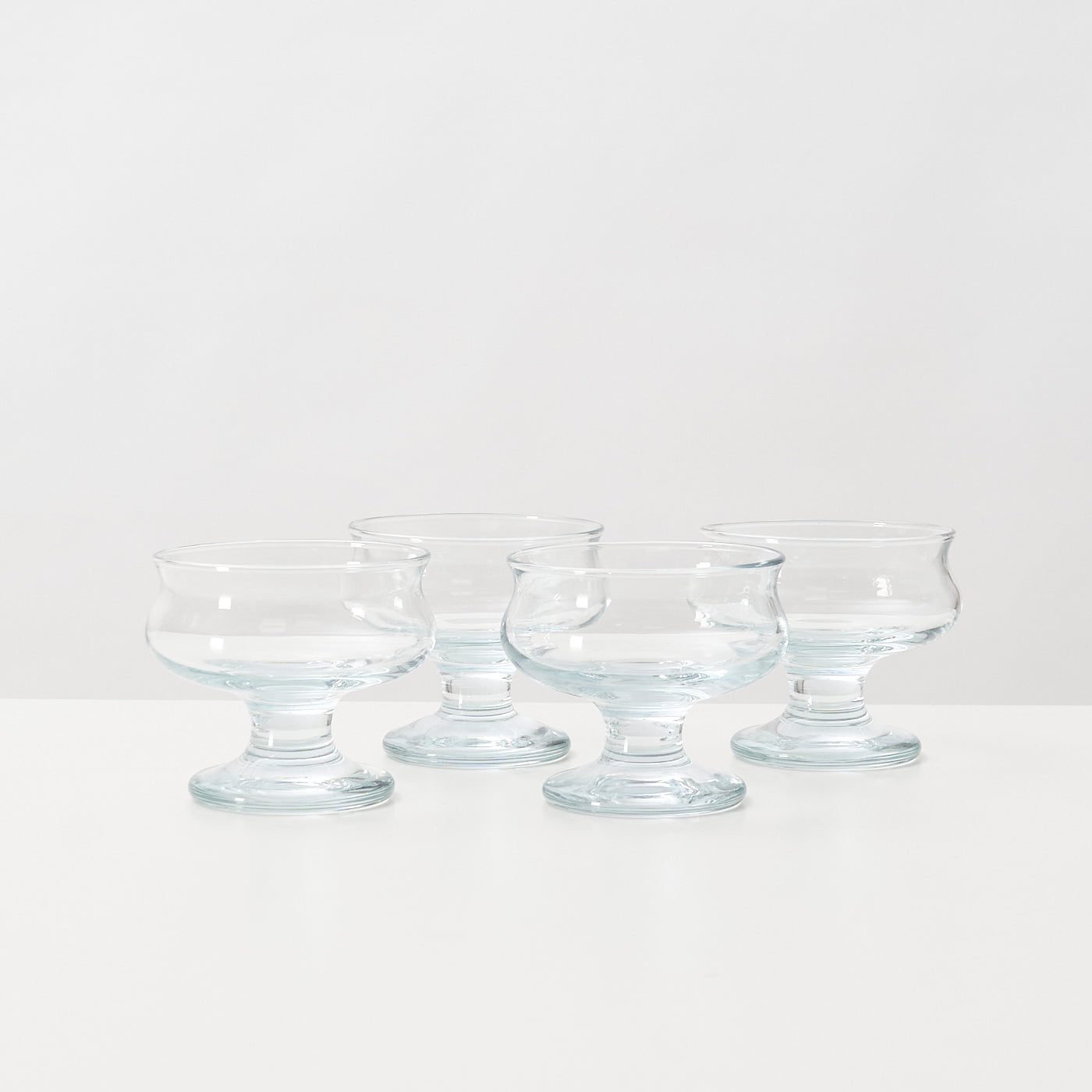 Set of 4 Sherbet Glasses
