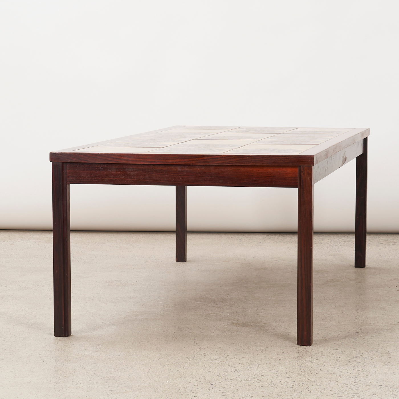 Rosewood Tile Top Coffee Table