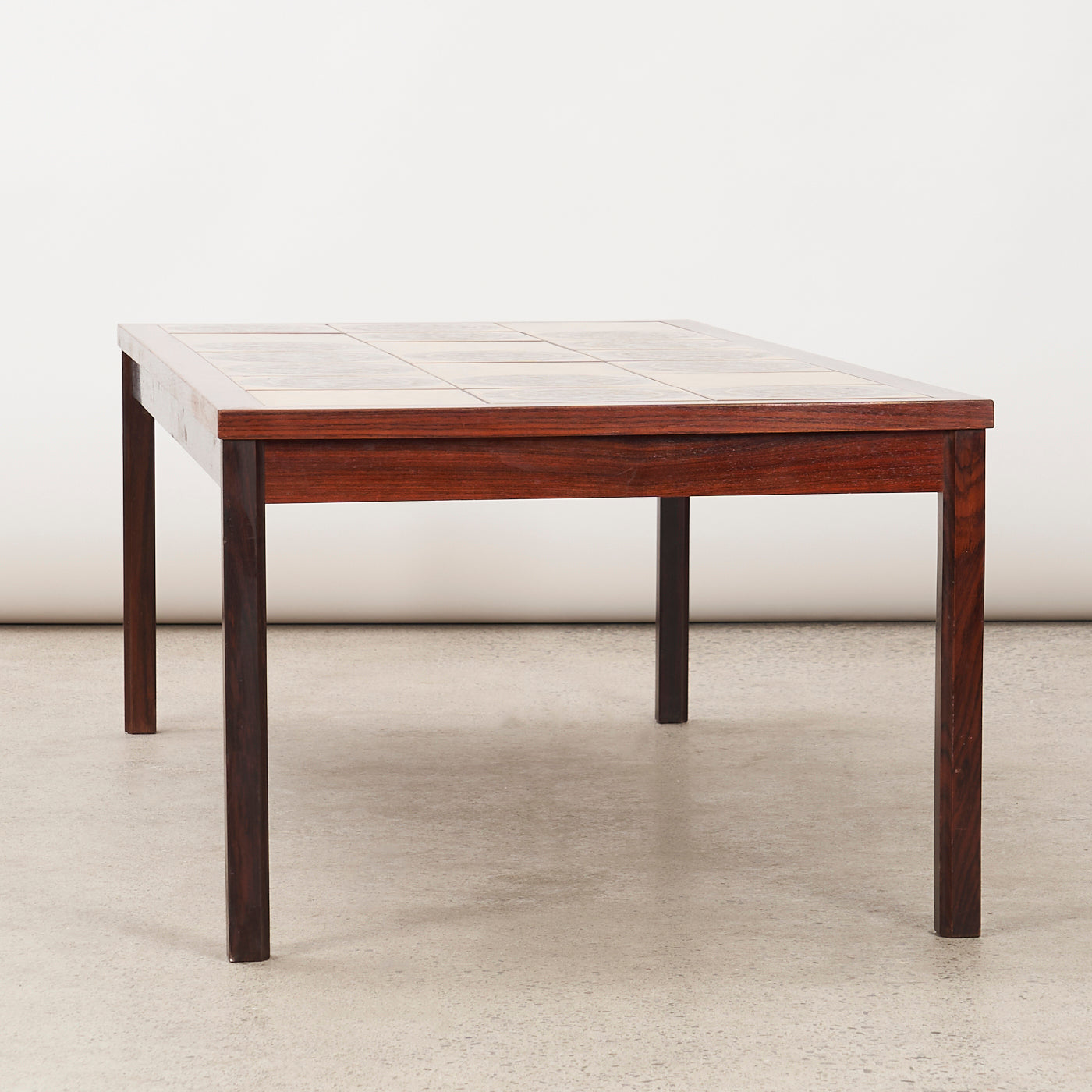 Rosewood Tile Top Coffee Table