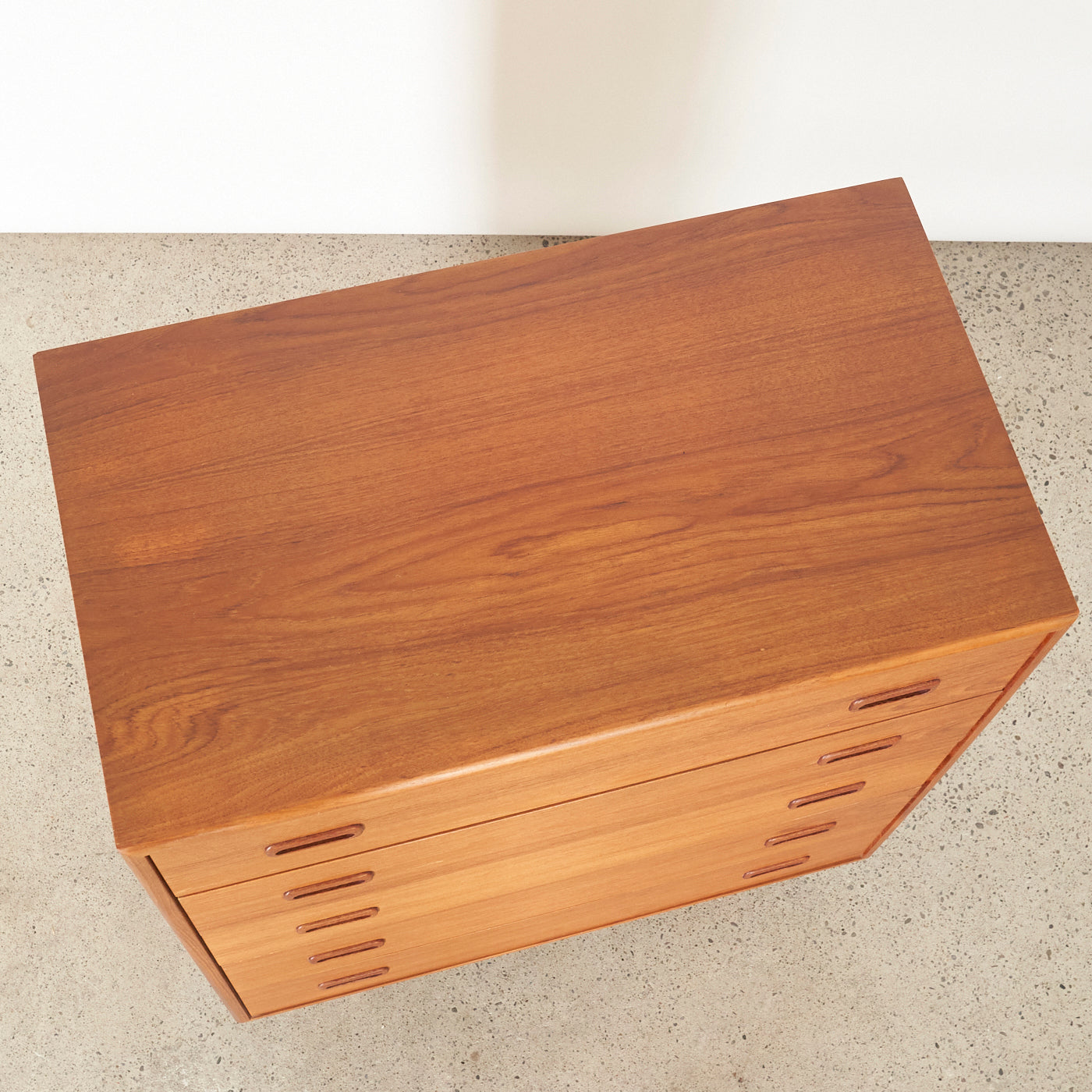 Teak 5 Drawer Dresser