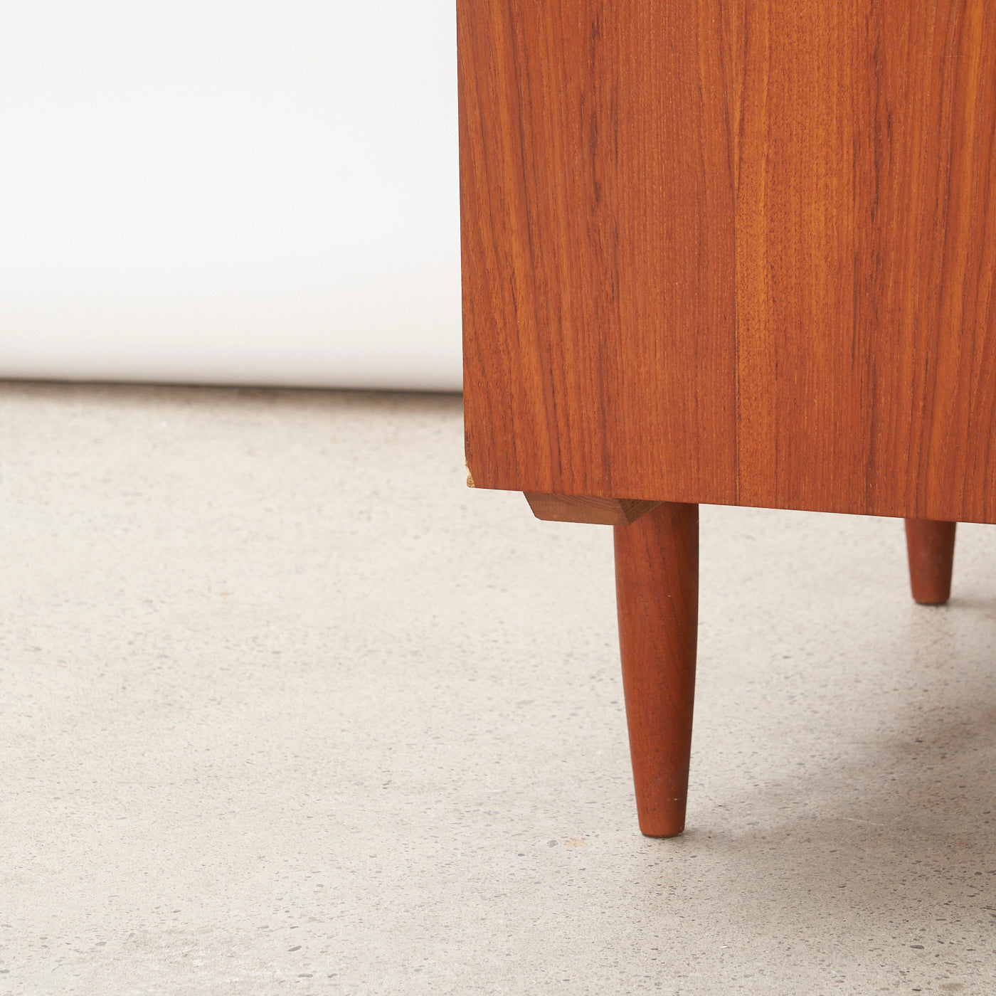 Teak 5 Drawer Dresser