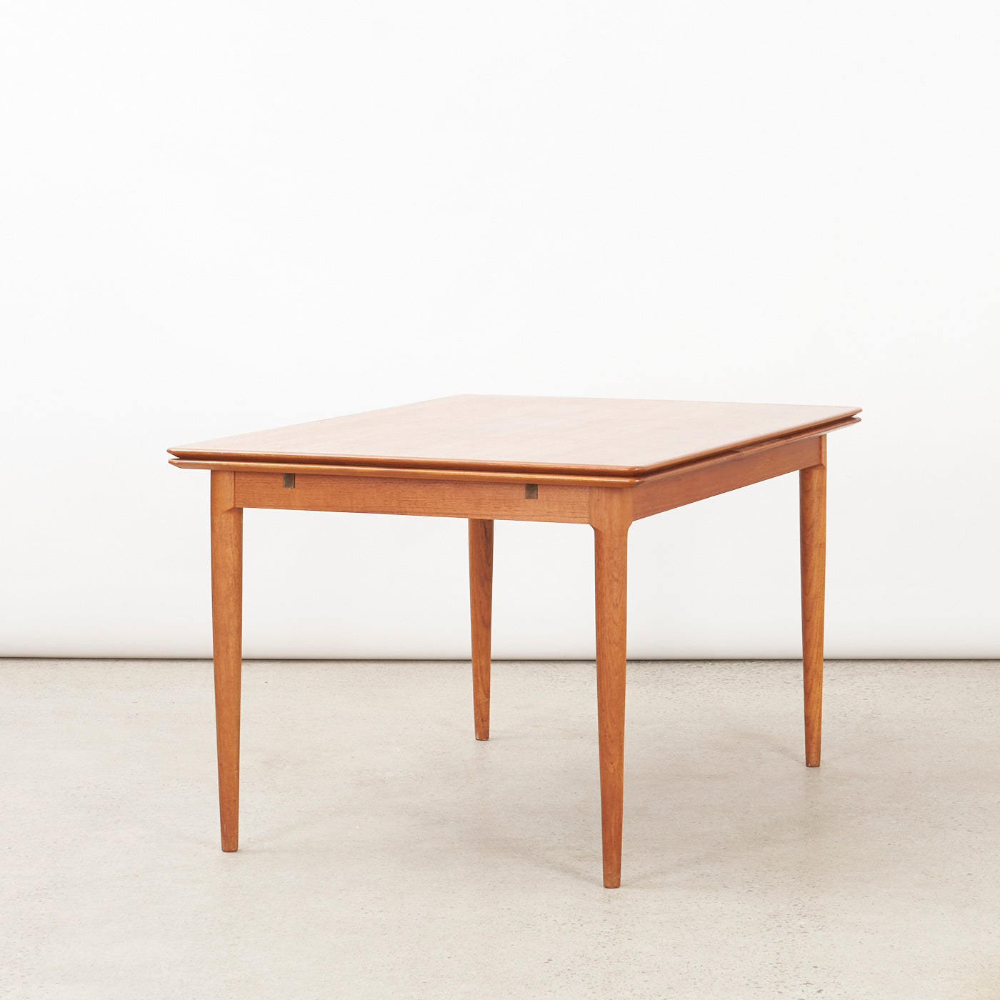 Teak Draw Leaf Dining Table by Skovmand & Andersen, Denmark