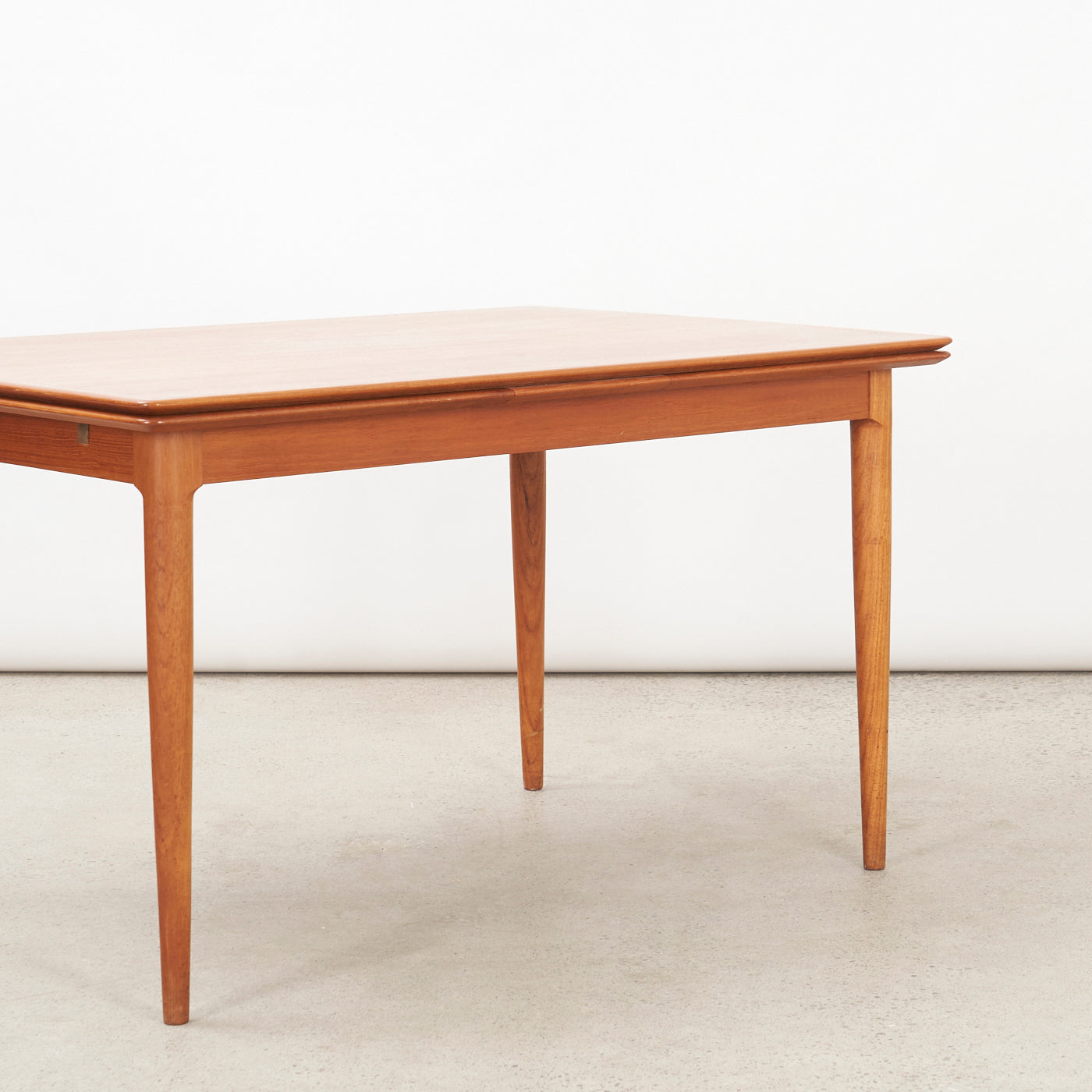 Teak Draw Leaf Dining Table by Skovmand & Andersen, Denmark