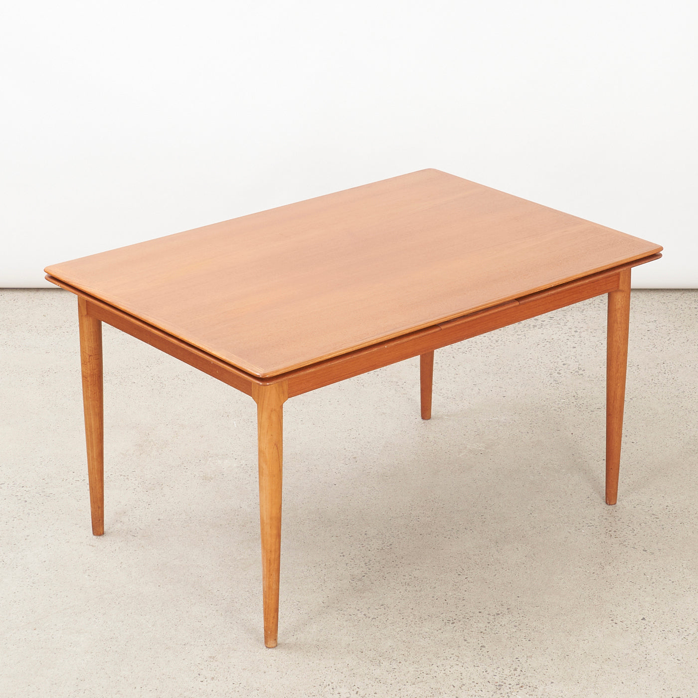 Teak Draw Leaf Dining Table by Skovmand & Andersen, Denmark