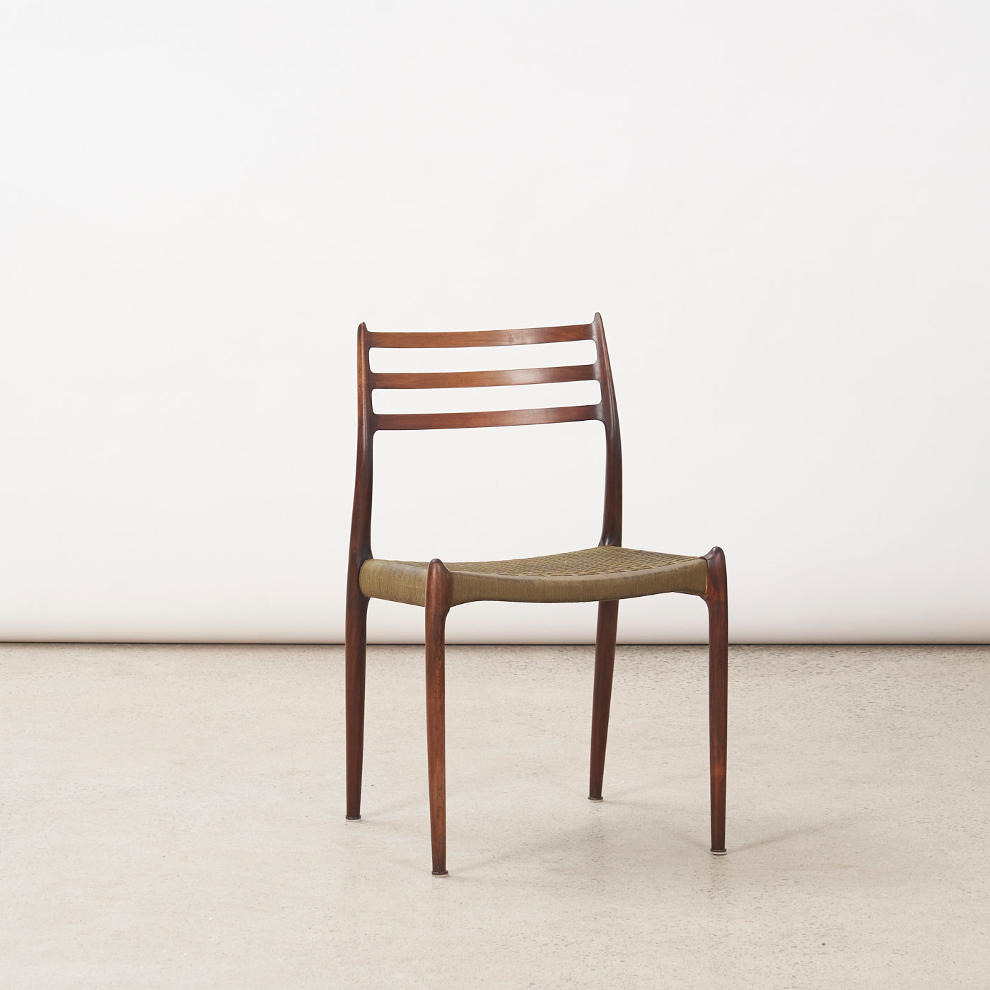 Set of 4 Rosewood 'Model 78' Dining Chairs by Niels O. Møller for J.L. Møller, Denmark