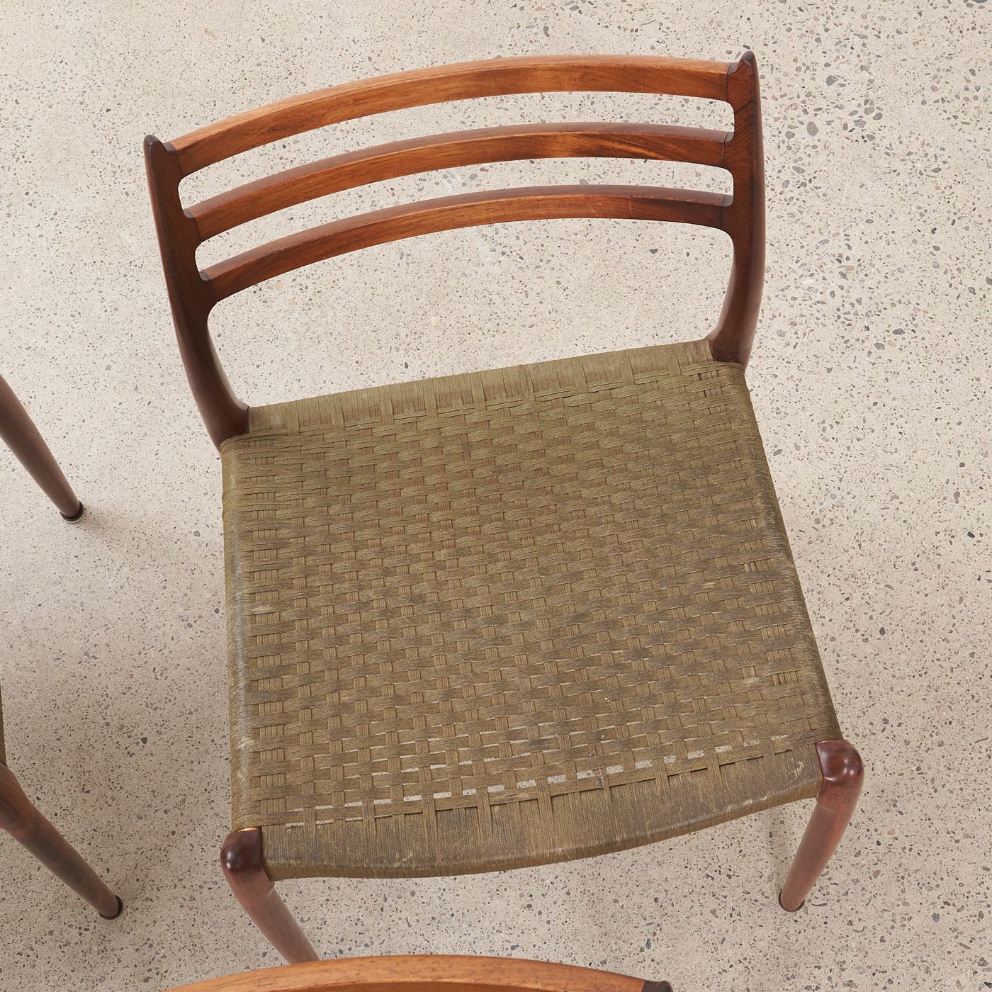 Set of 4 Rosewood 'Model 78' Dining Chairs by Niels O. Møller for J.L. Møller, Denmark