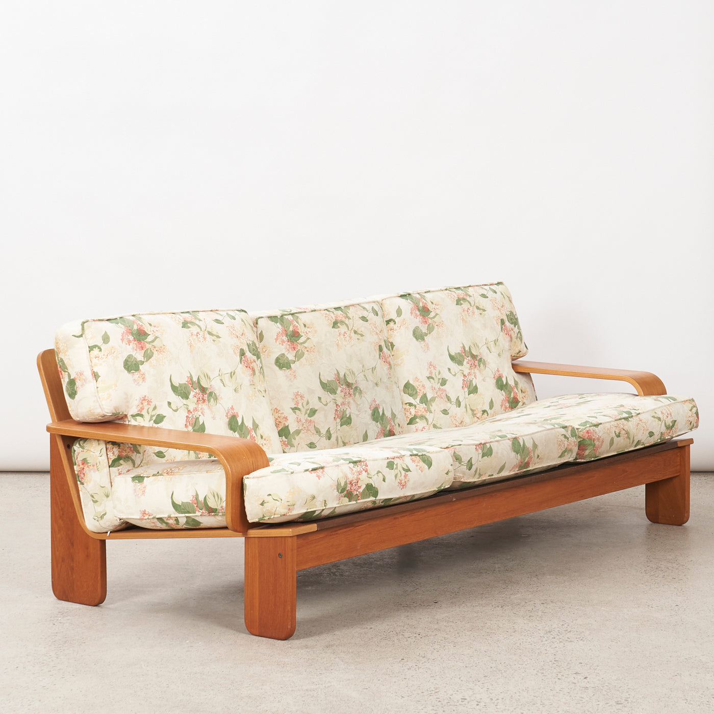 Teak Loose Cushion Sofa