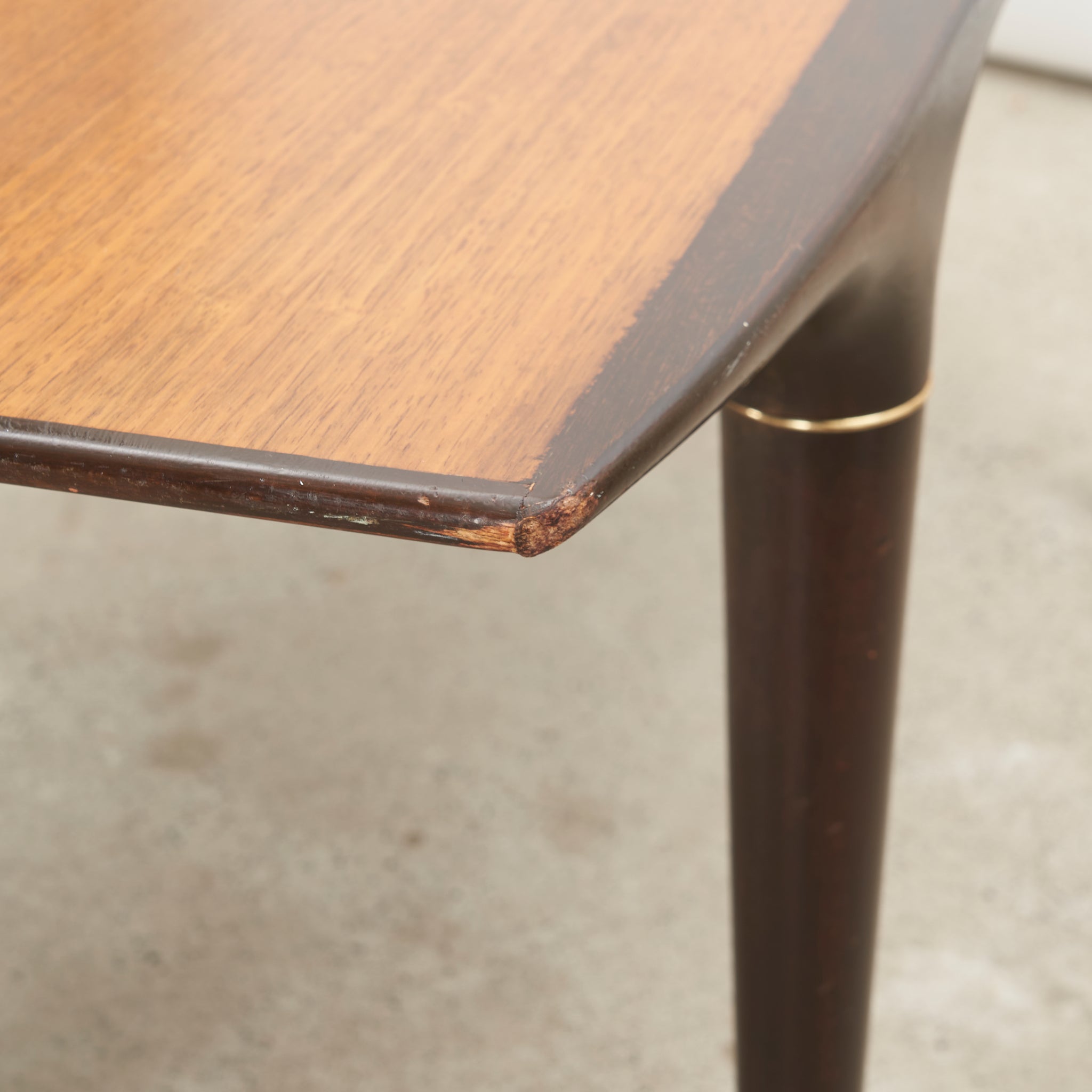 Rosewood & Beech Dining Table by Svante Skogh for Seffle