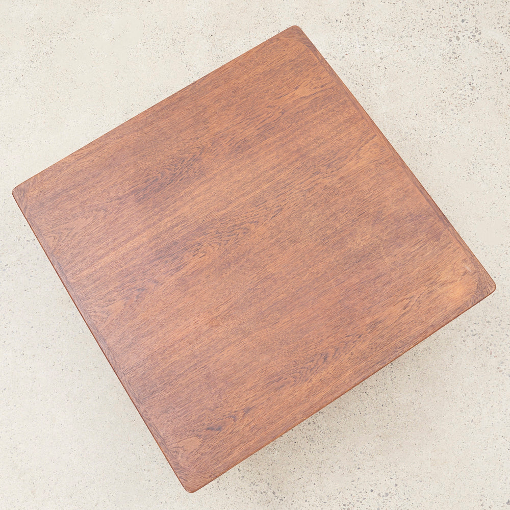 Square Teak Coffee Table by Leif Jacobsen