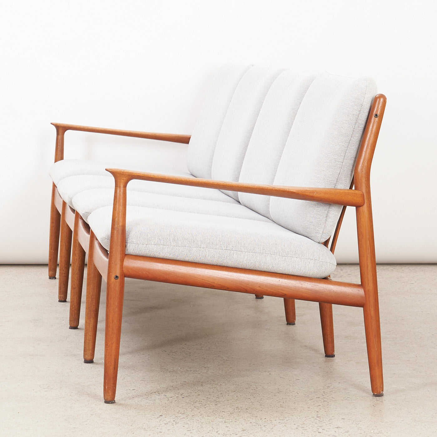 Teak 4 Seater Sofa for Glostrup, Denmark