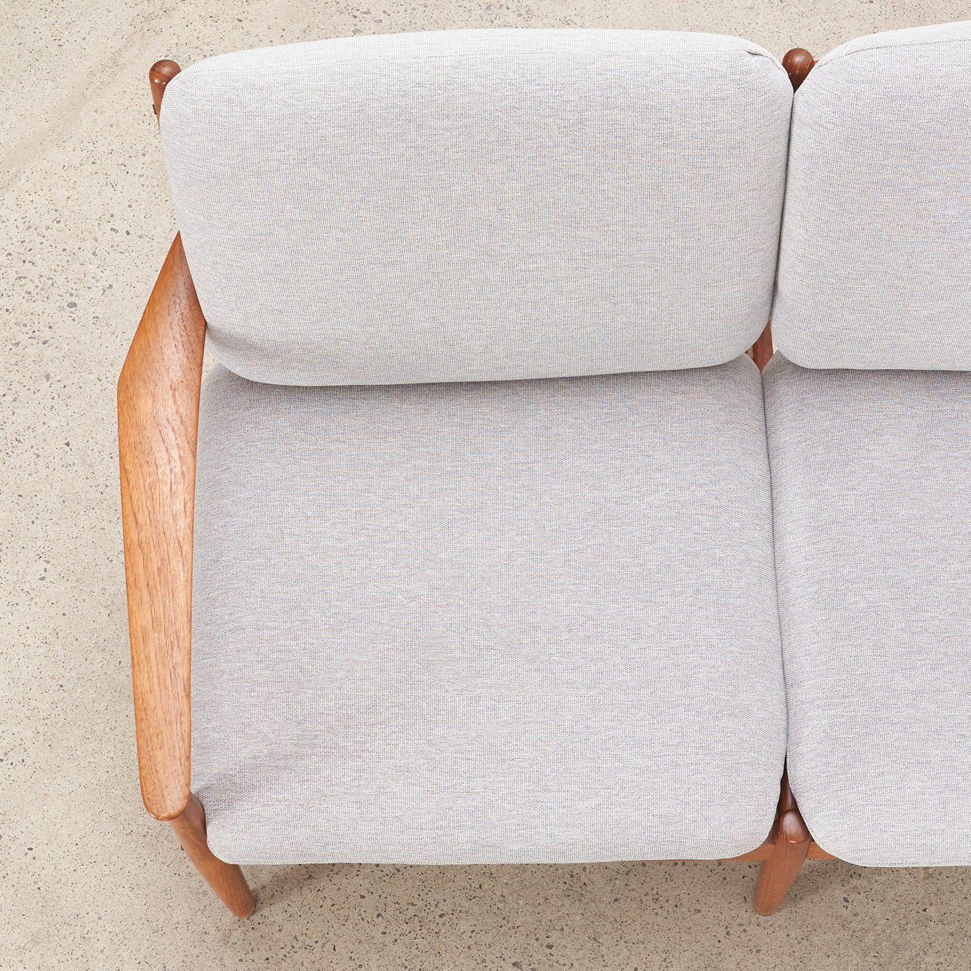 Teak 4 Seater Sofa for Glostrup, Denmark