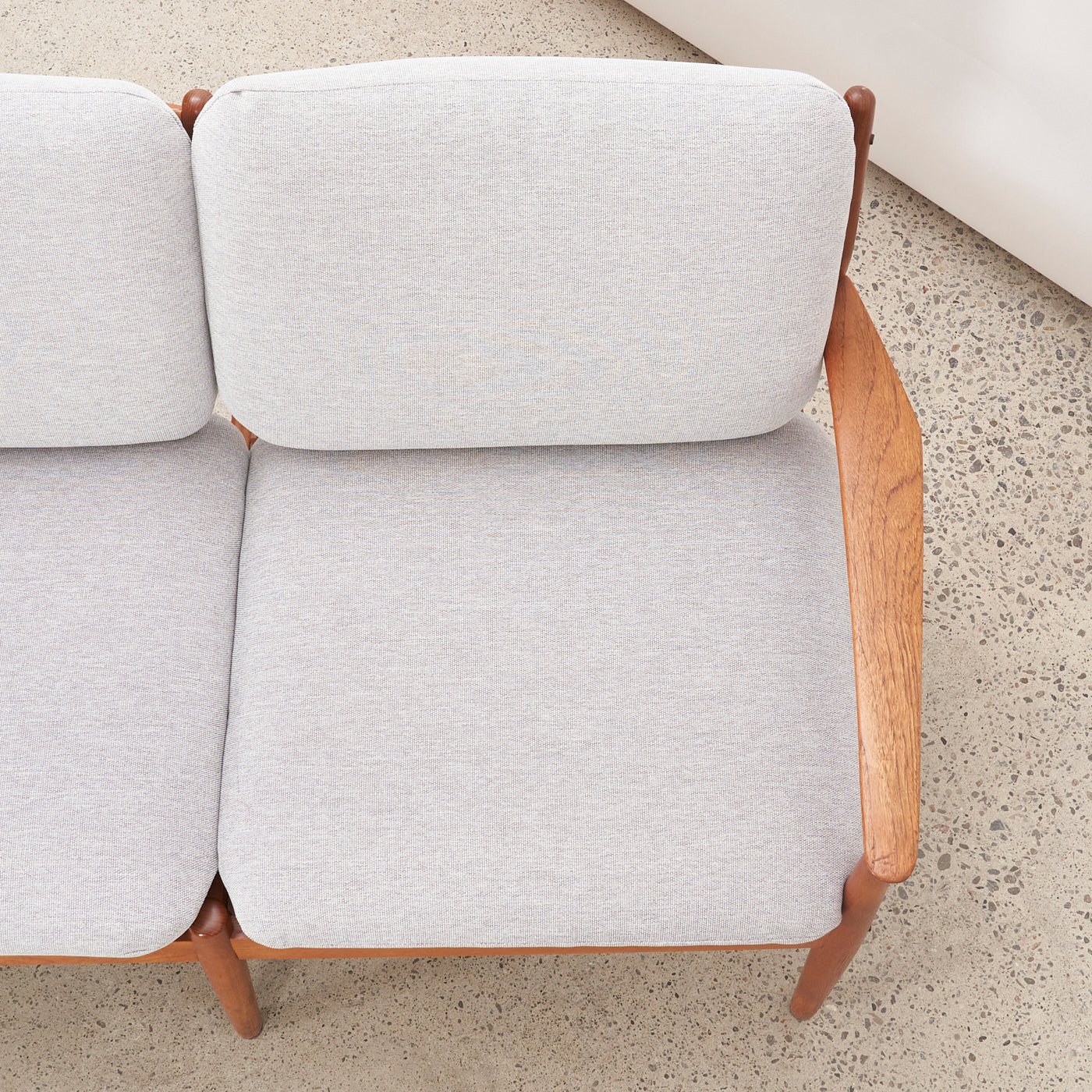 Teak 4 Seater Sofa for Glostrup, Denmark