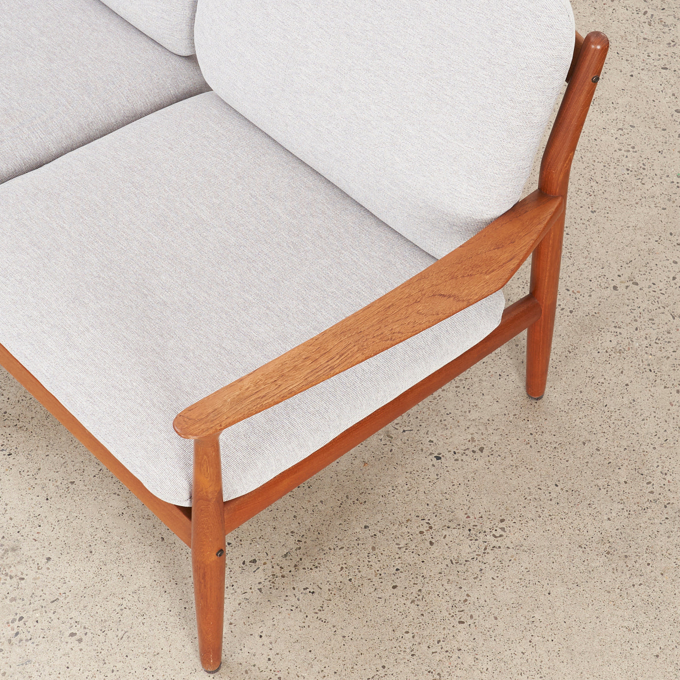 Teak 4 Seater Sofa for Glostrup, Denmark