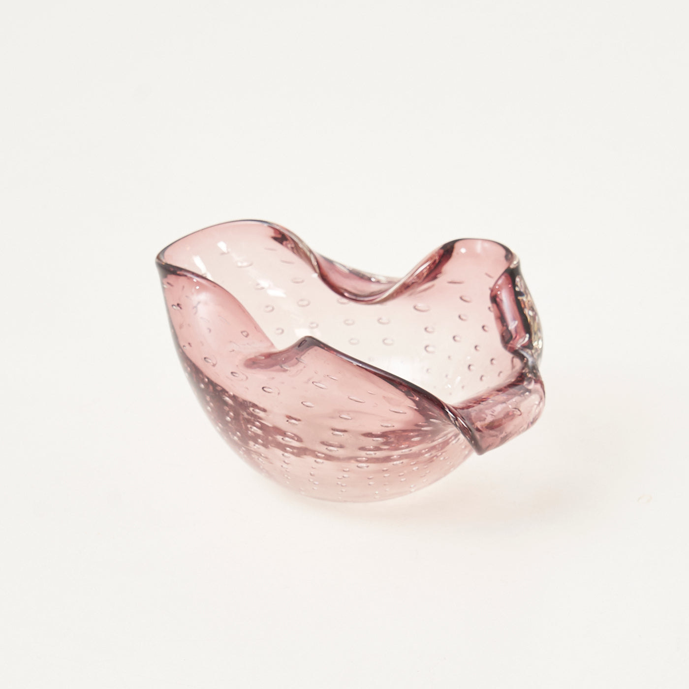 Vintage Art Glass Bullicante 'Amethyst' Bowl