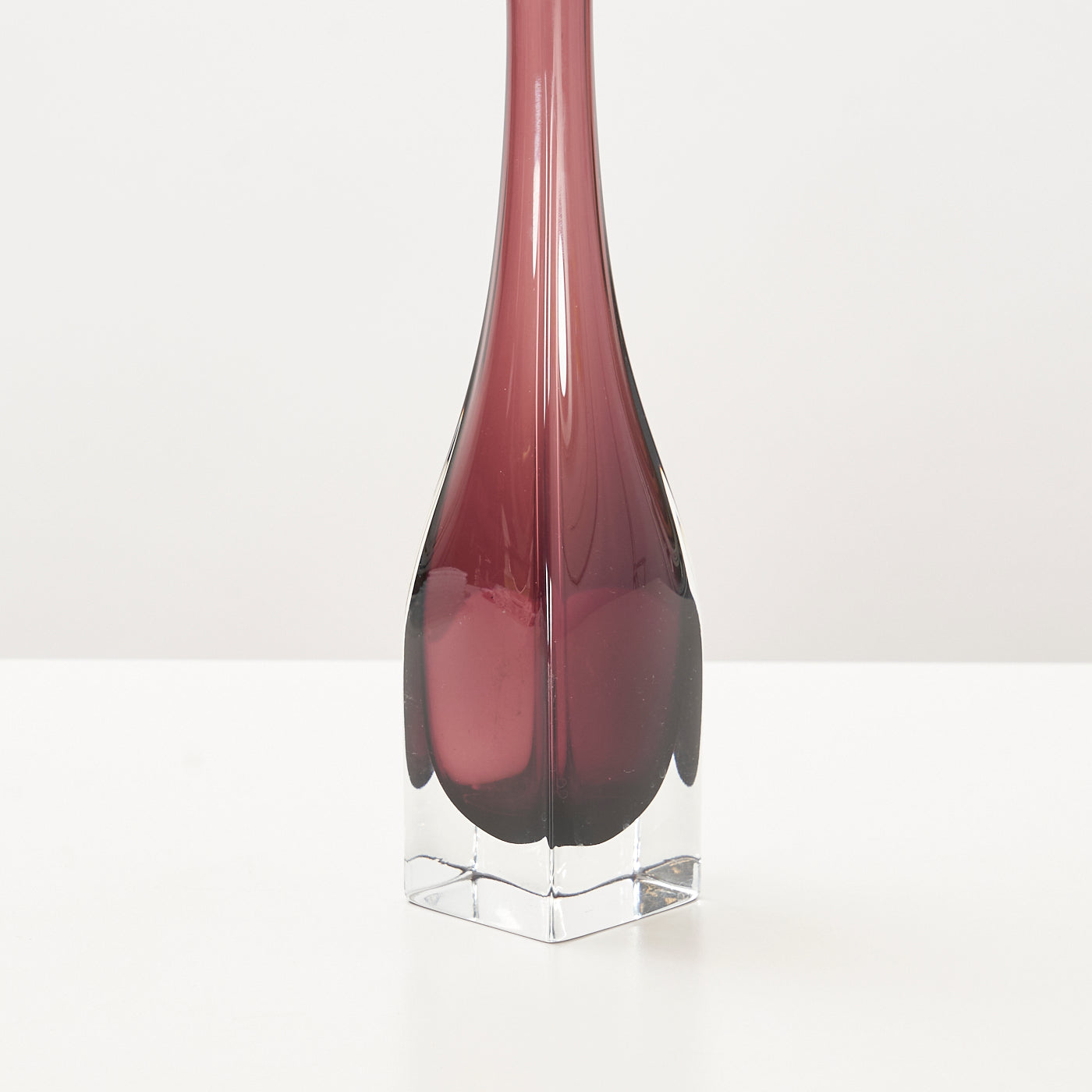 Vintage Art Glass Vase by Bo Borgstrom for Aseda Glasbruk, Sweden